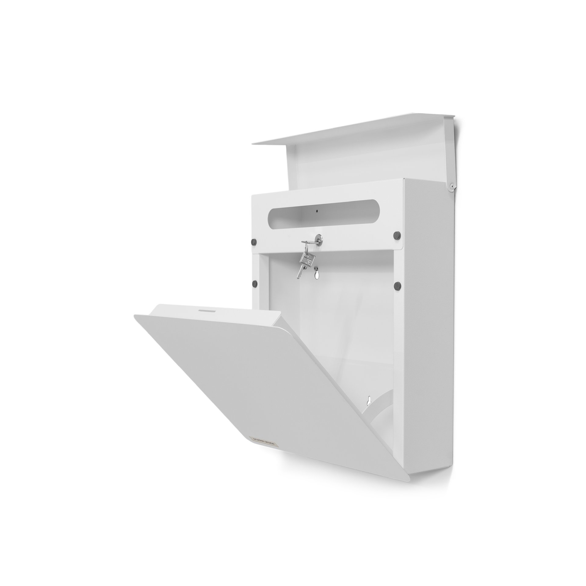 Spinder Design Briefkasten Inbox Weiß