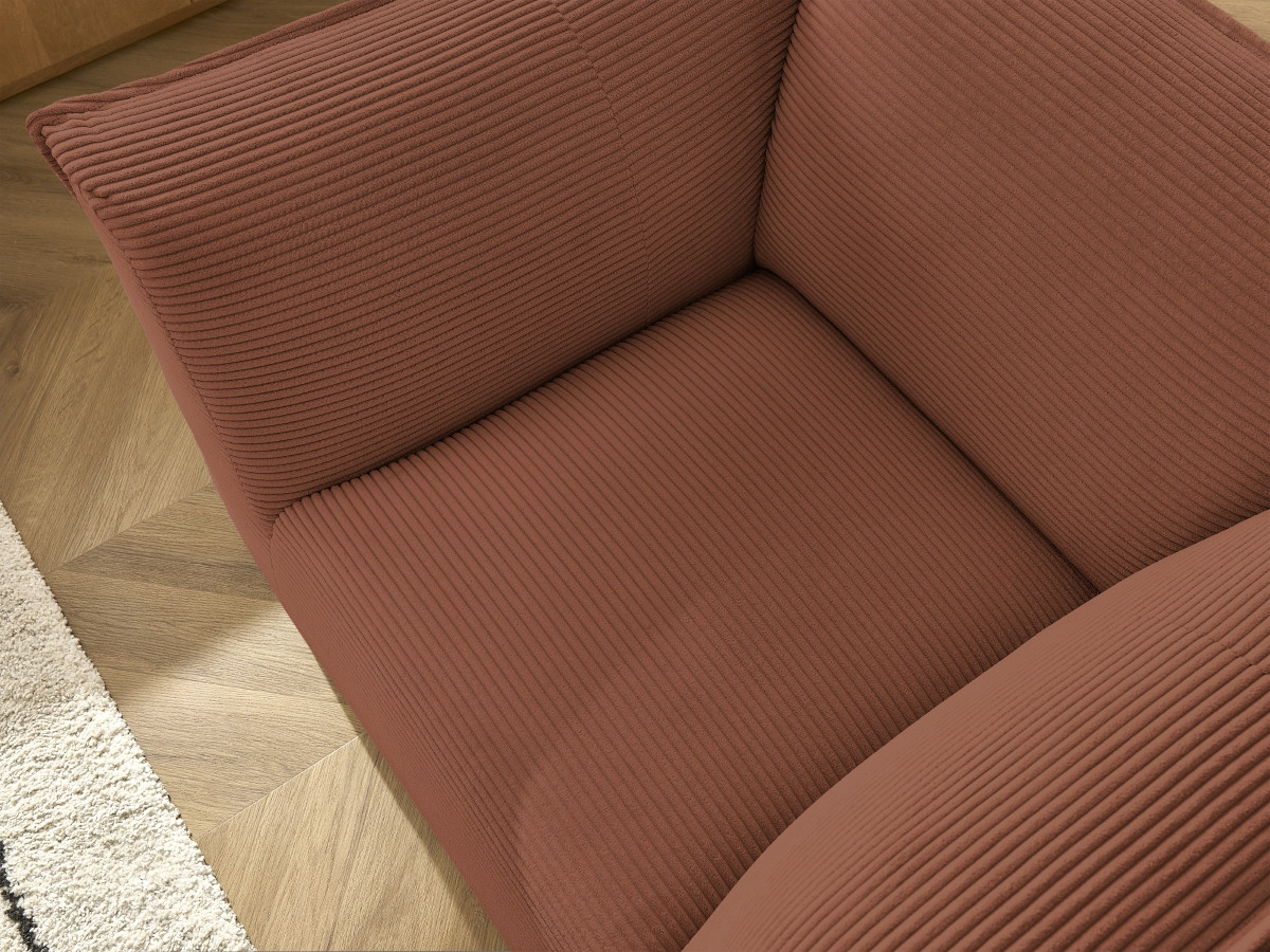 Bobochic Giorgia Sessel Cordsamt Orange