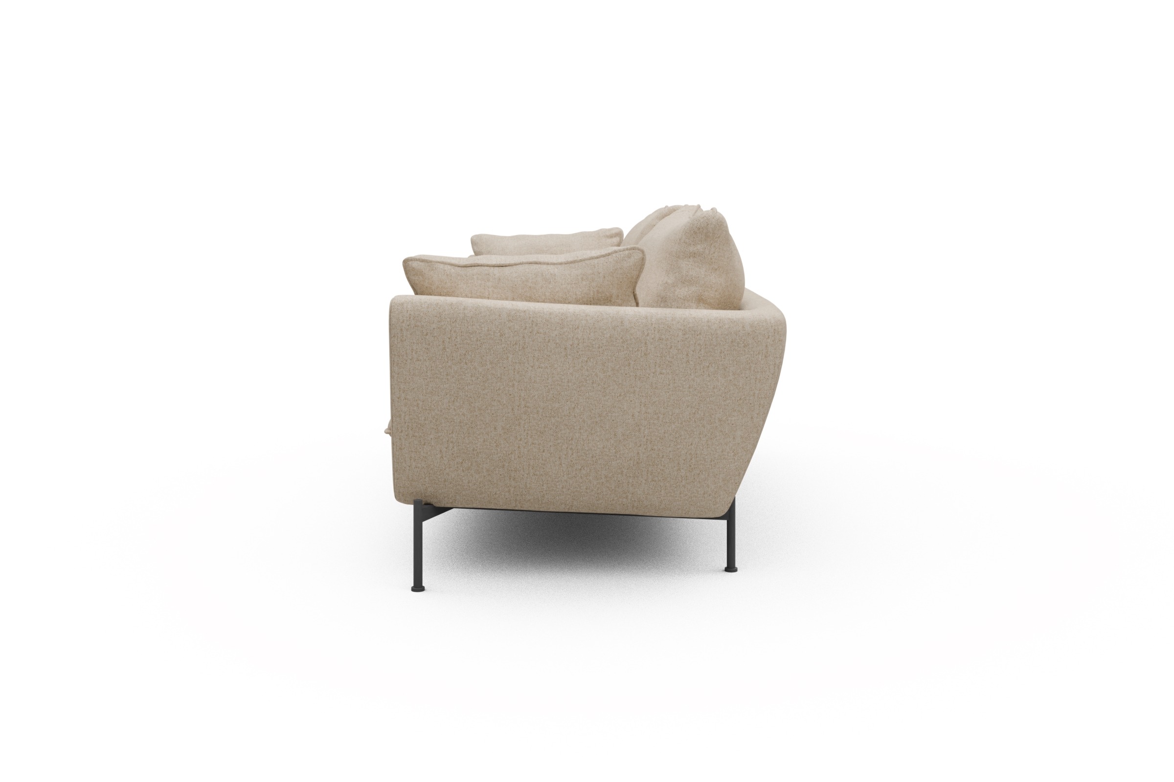 Sofa Anton PREMIUM 3-Sitzer Casone-Natural-Beige