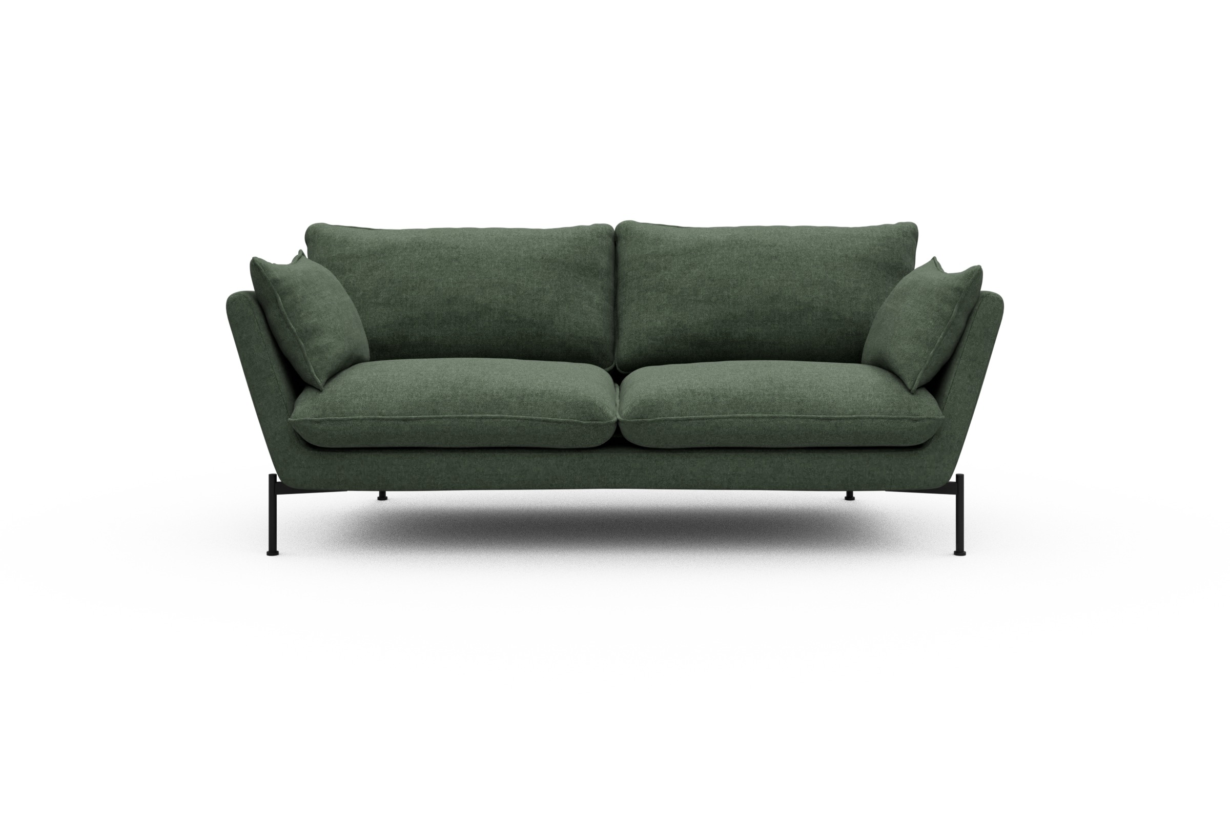 Skandi Home Sofa Anton 2-Sitzer Casone-Forest-Green moebelfaktor
