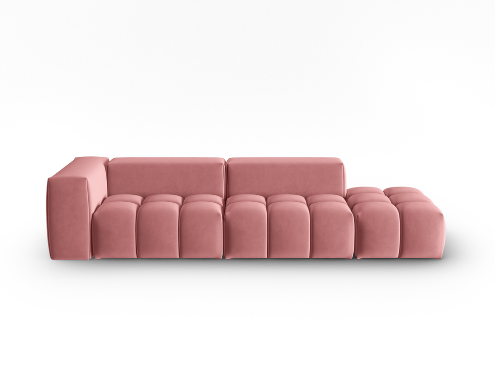 Cosmopolitan Design Sofa Verona 4-Sitzer offen Samt Casino Flamingo Rechts