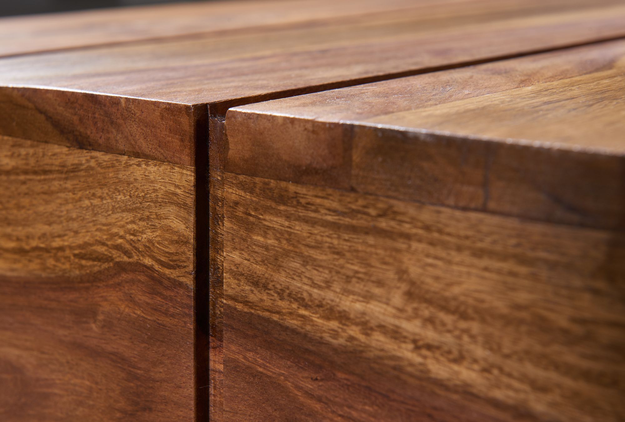 Couchtisch Eidsvag Massivholz Sheesham 120 × 45 × 30 cm