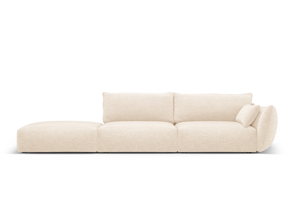 Cosmopolitan Design Sofa Matera 4-Sitzer offen Chenille Eden Helles Beige Links