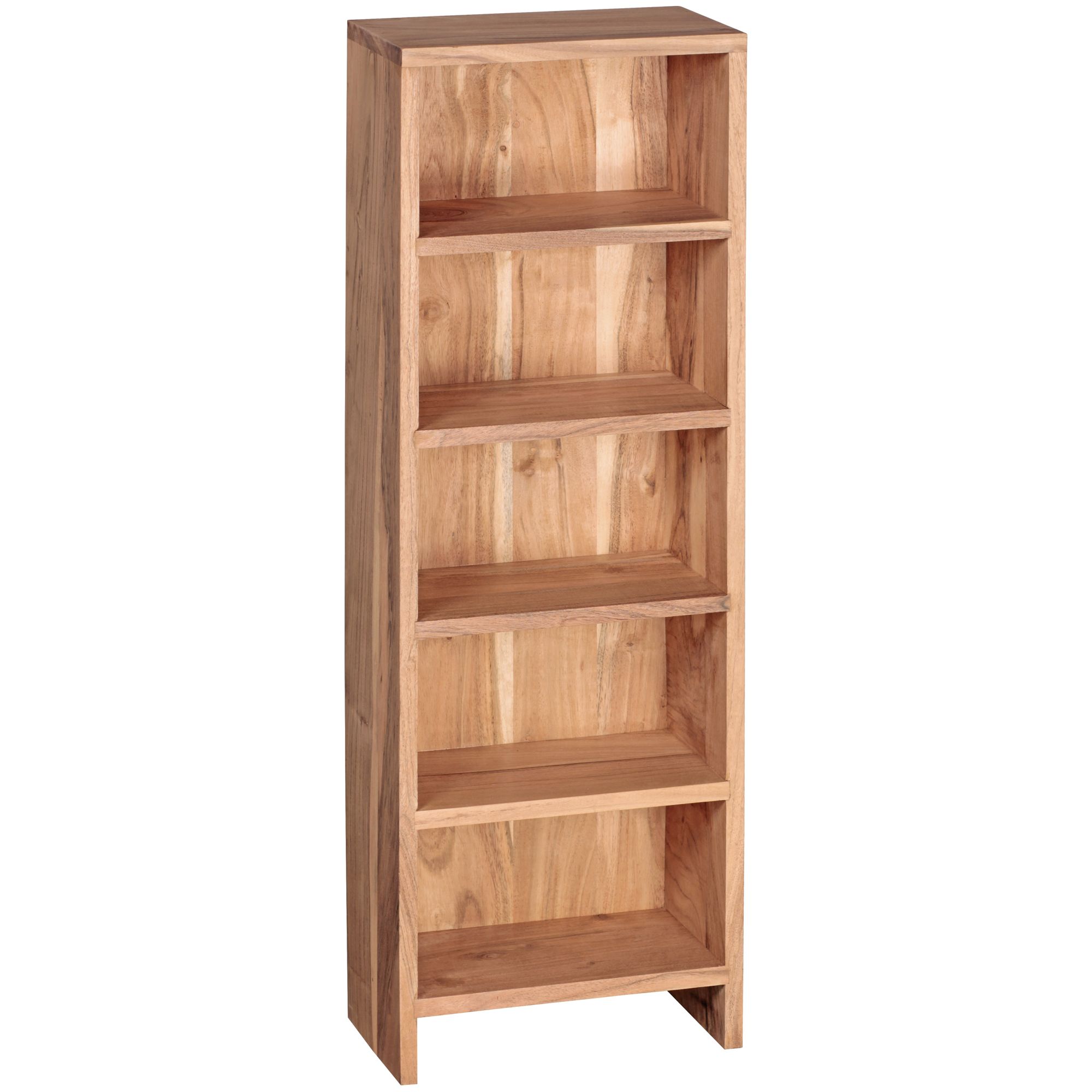 Standregal Aalvik Massivholz Akazie 30 × 17 × 90 cm