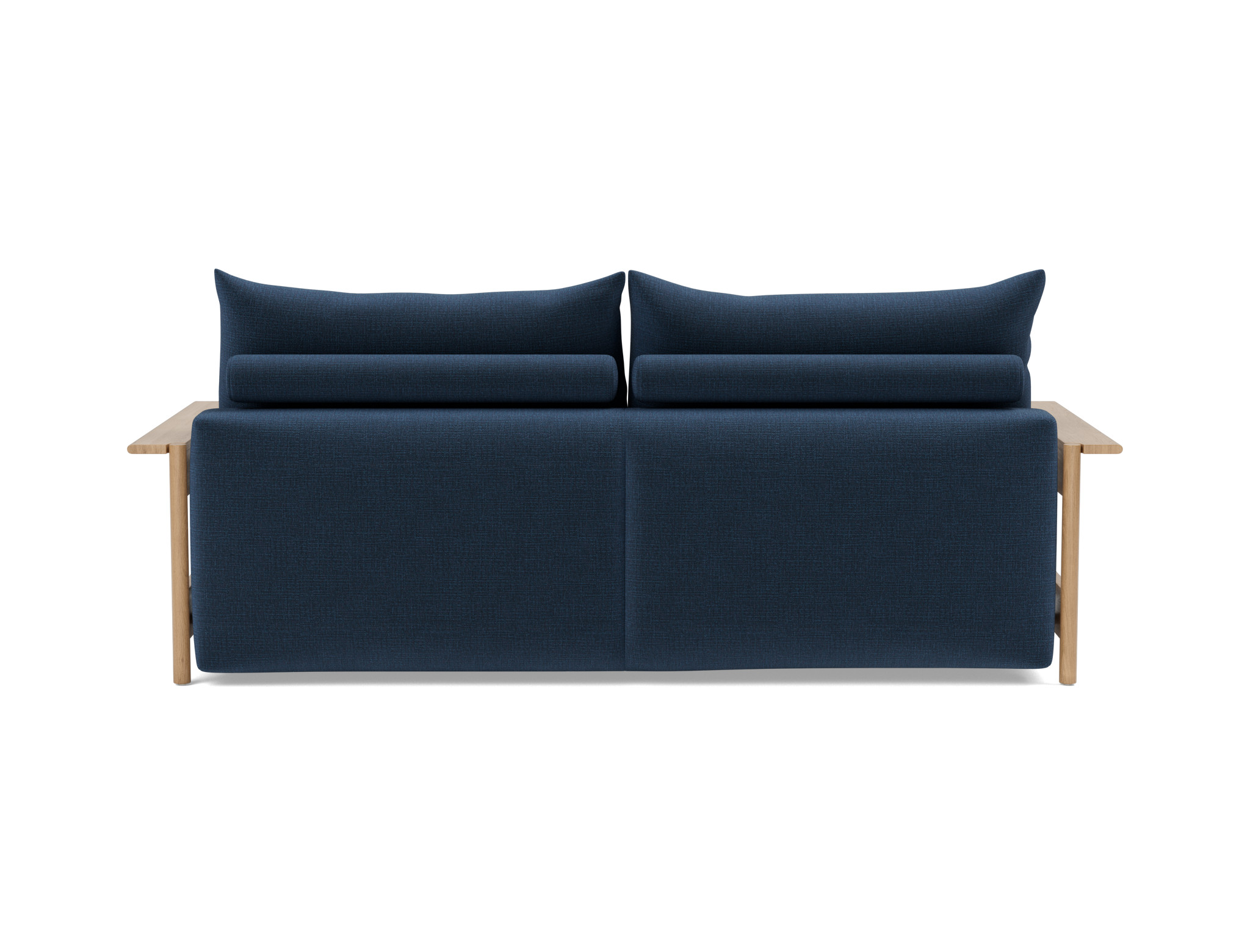 Schlafsofa Malloy Wood Chenille Esina 414-Indigo-Blue