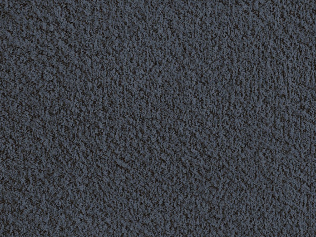Bobochic Inera Bettgestell mit Bettkasten, ohne Kopfteil Bouclé-Stoff Blau, Liegefläche 140 × 190 cm