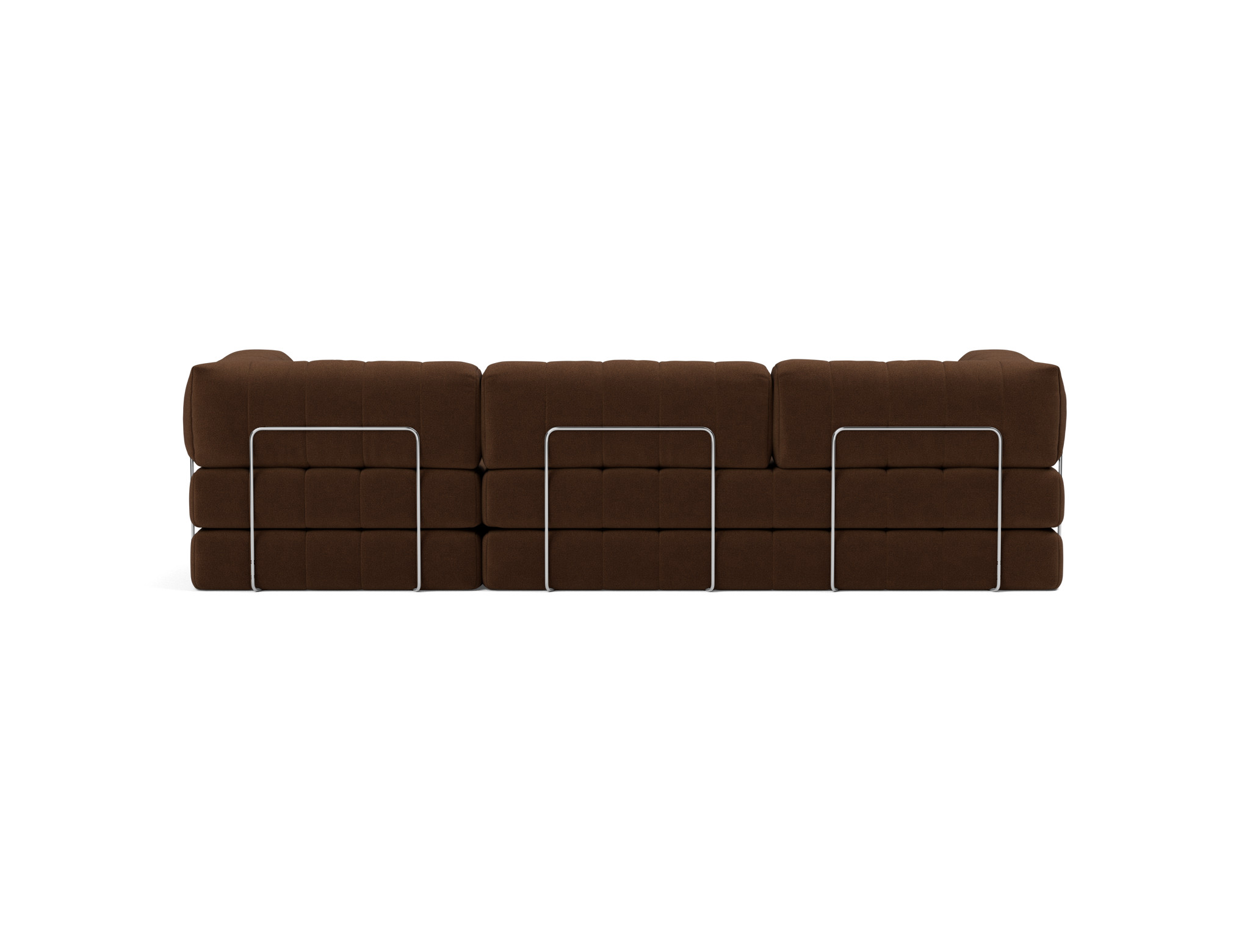 Schlafsofa CozyPad Grand mit Armlehnen Strukturierter Stoff Taura 359-Cappuccino