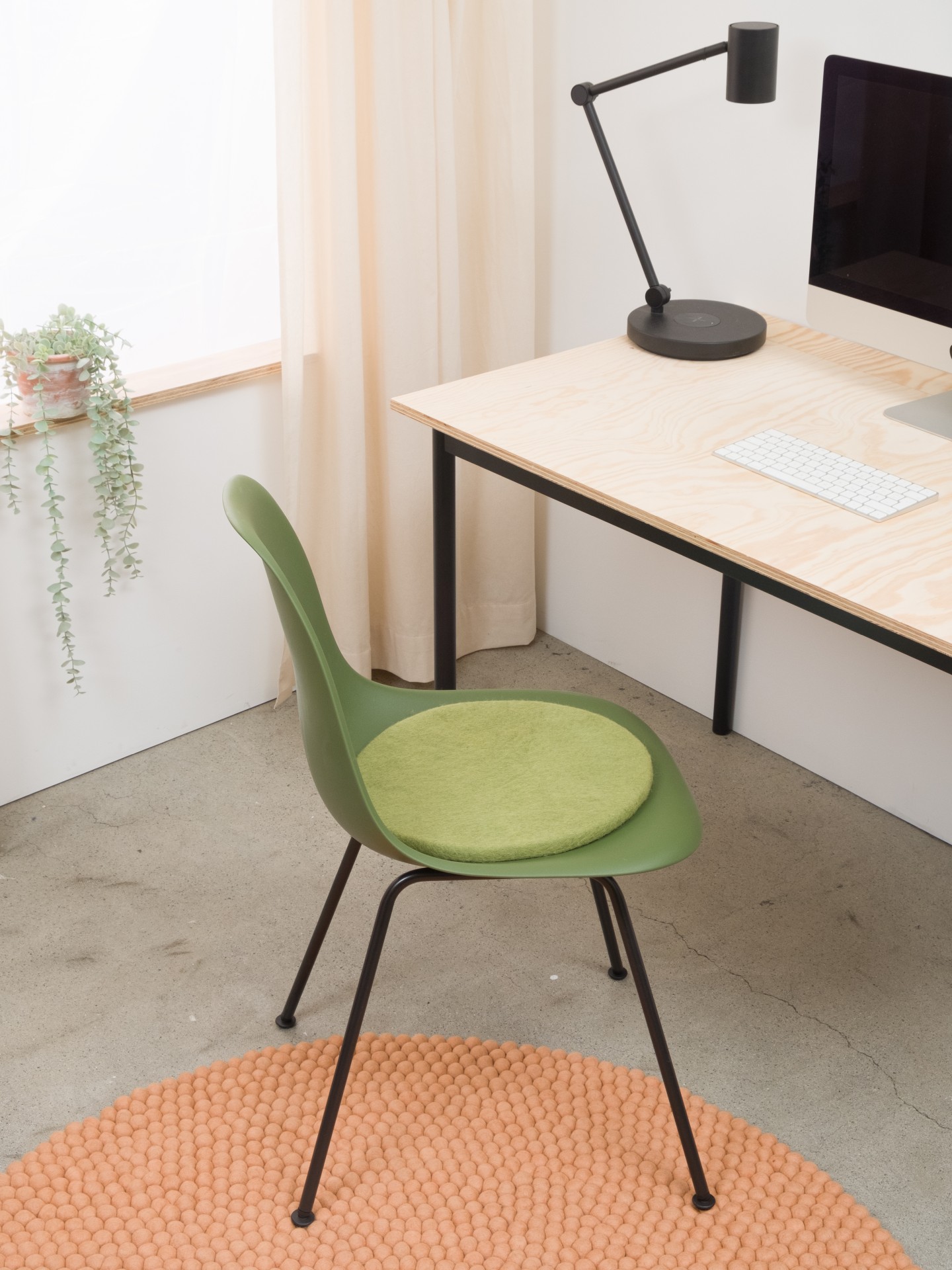myfelt Kaspar - Flache Sitzauflage rund