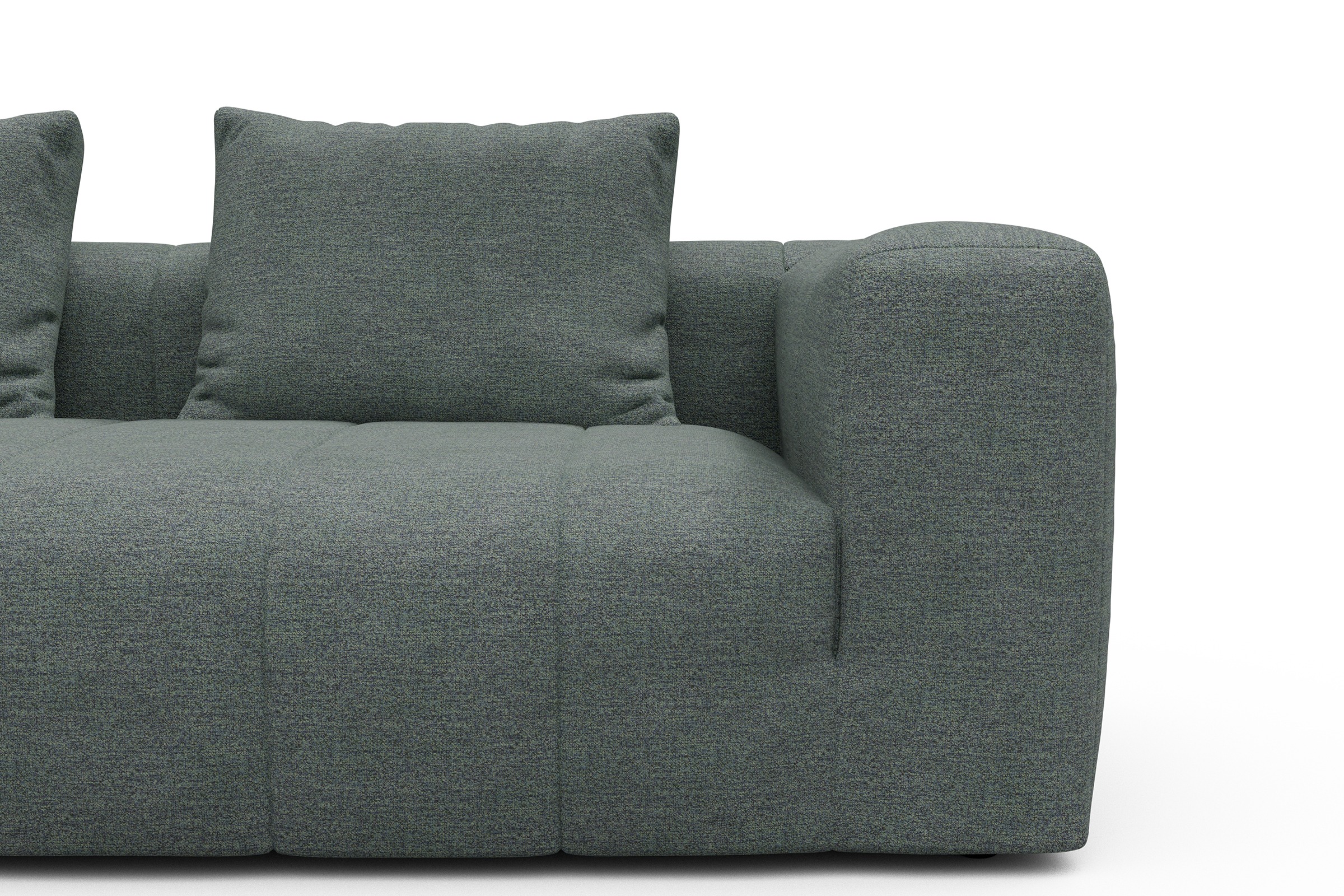 Sofa Hugo 3-Sitzer Carreno-Ice-Blue