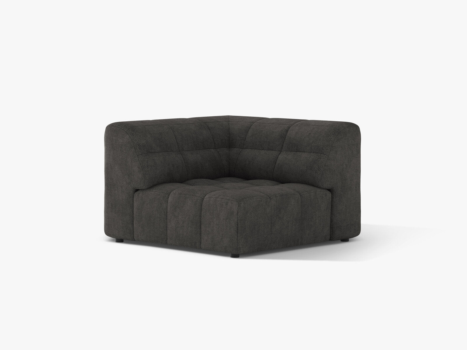 Micadoni Jennifer Eckmodul Chenille Eden Dunkelgrau