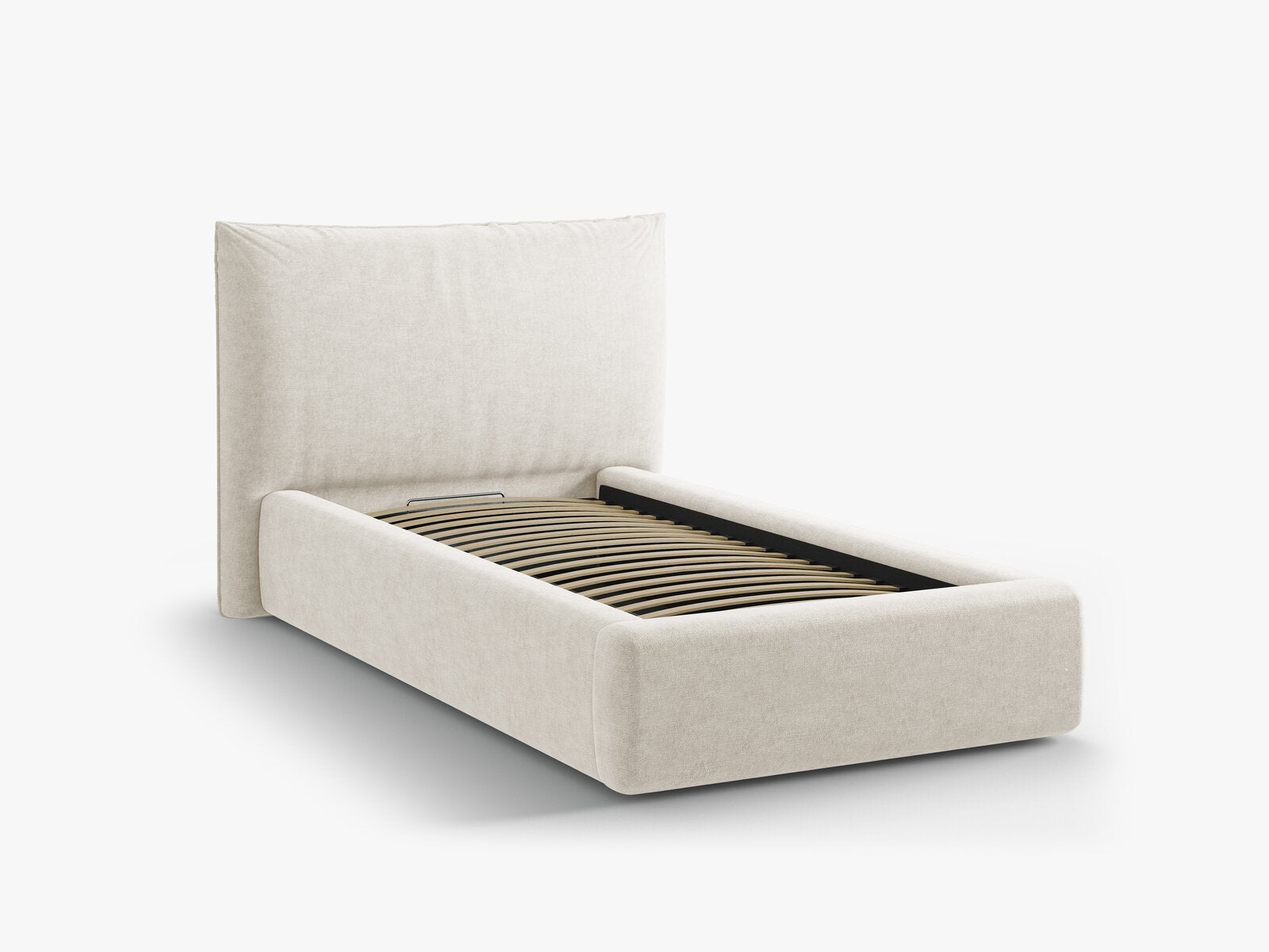Micadoni Bett Kaelle Chenille Perfect Harmony Helles Beige 90x200