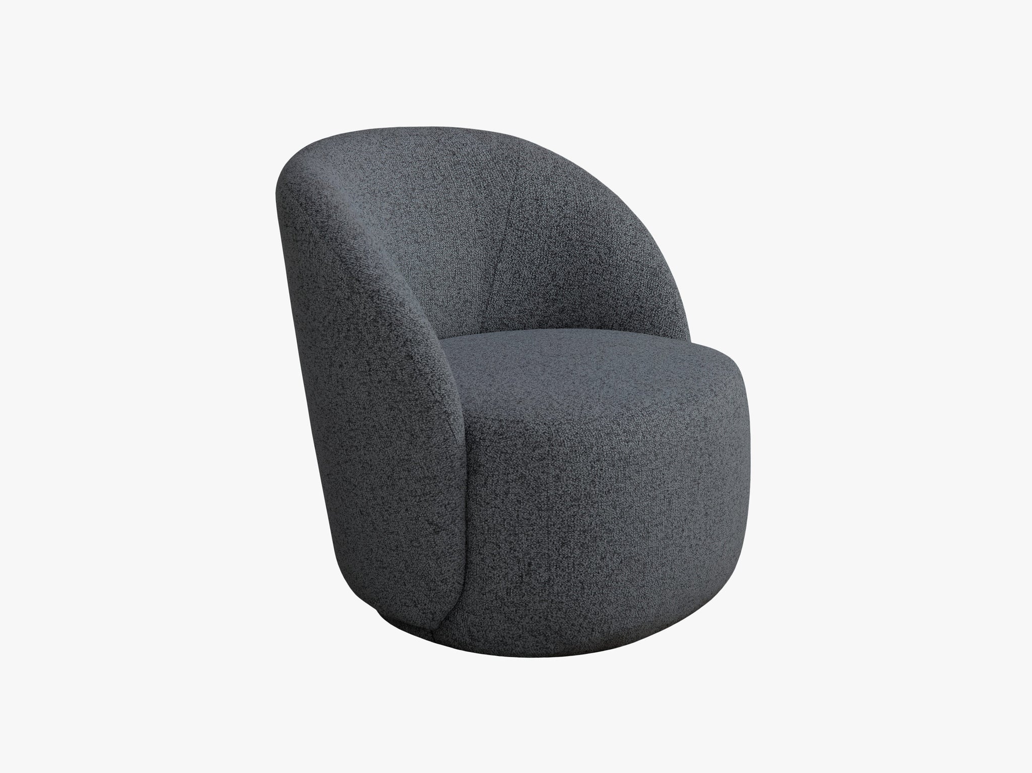 Micadoni Sessel Corey Dunkelgrau Melange