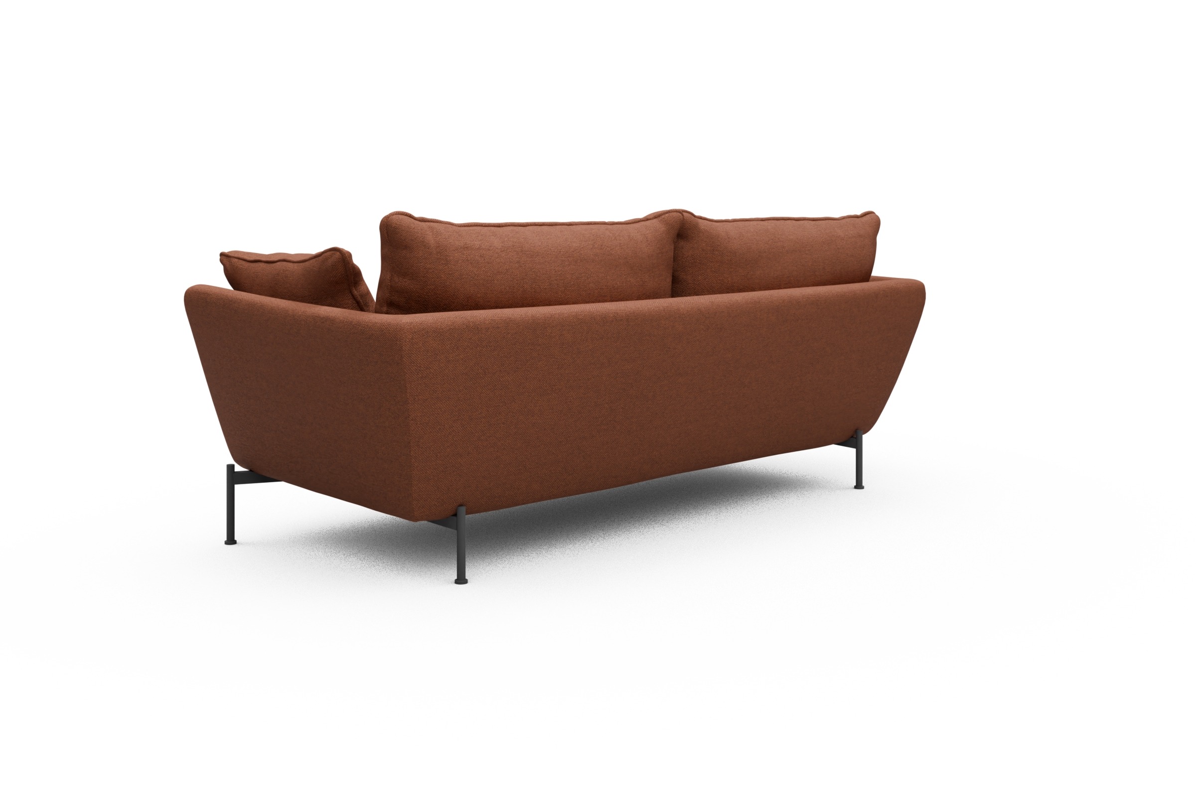 Sofa Anton PREMIUM 3-Sitzer Weda-Rust