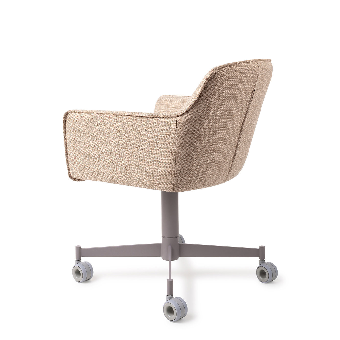 Jesper Home Esszimmerstuhl Hofu Wild Walnut Caster Grau