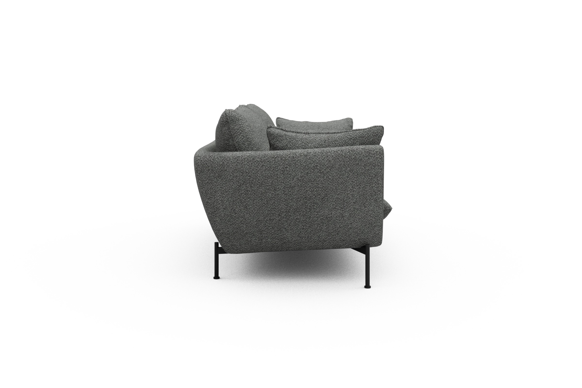 Sofa Anton 2-Sitzer Vanora-Warm-Grey