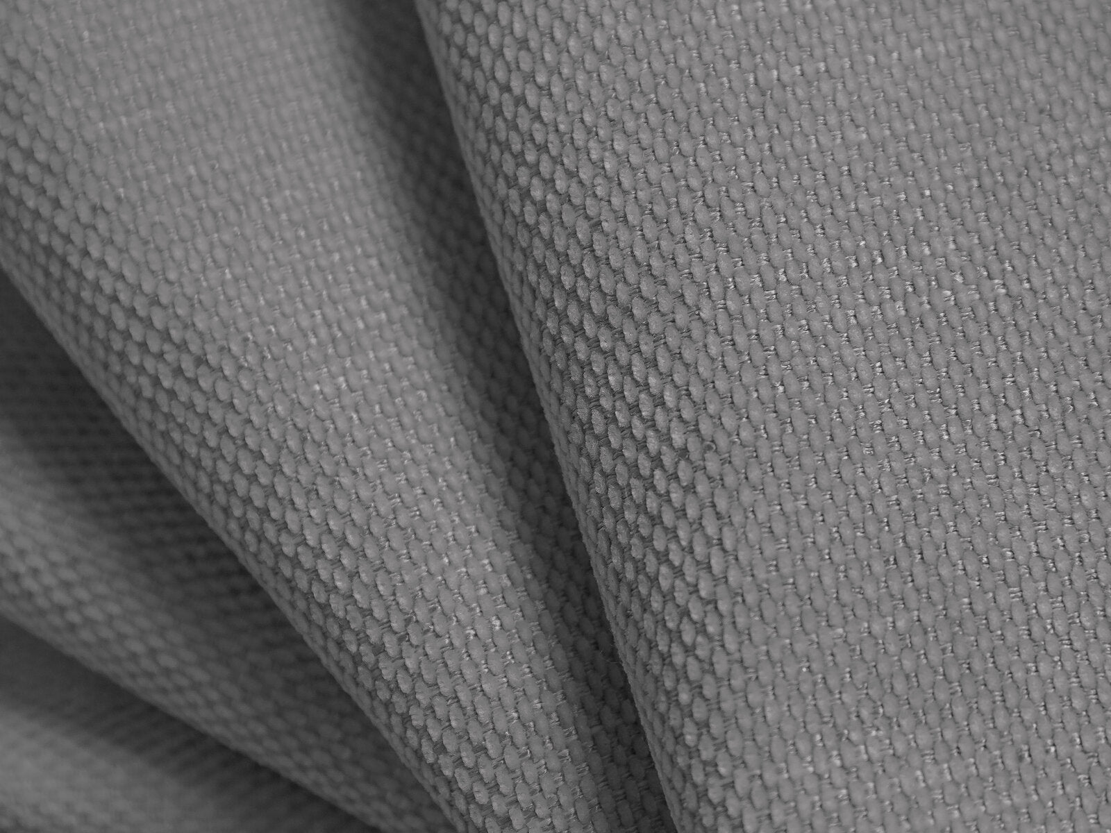 Micadoni Hocker Molino Large Strukturierter Stoff Rebel Hellgrau