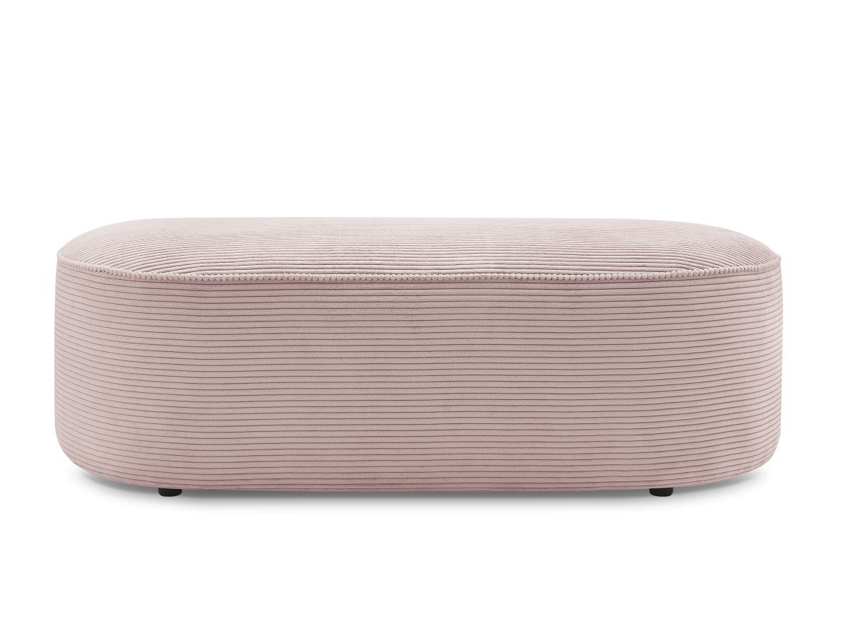 Bobochic Rousseau Pouf Cordsamt Violett