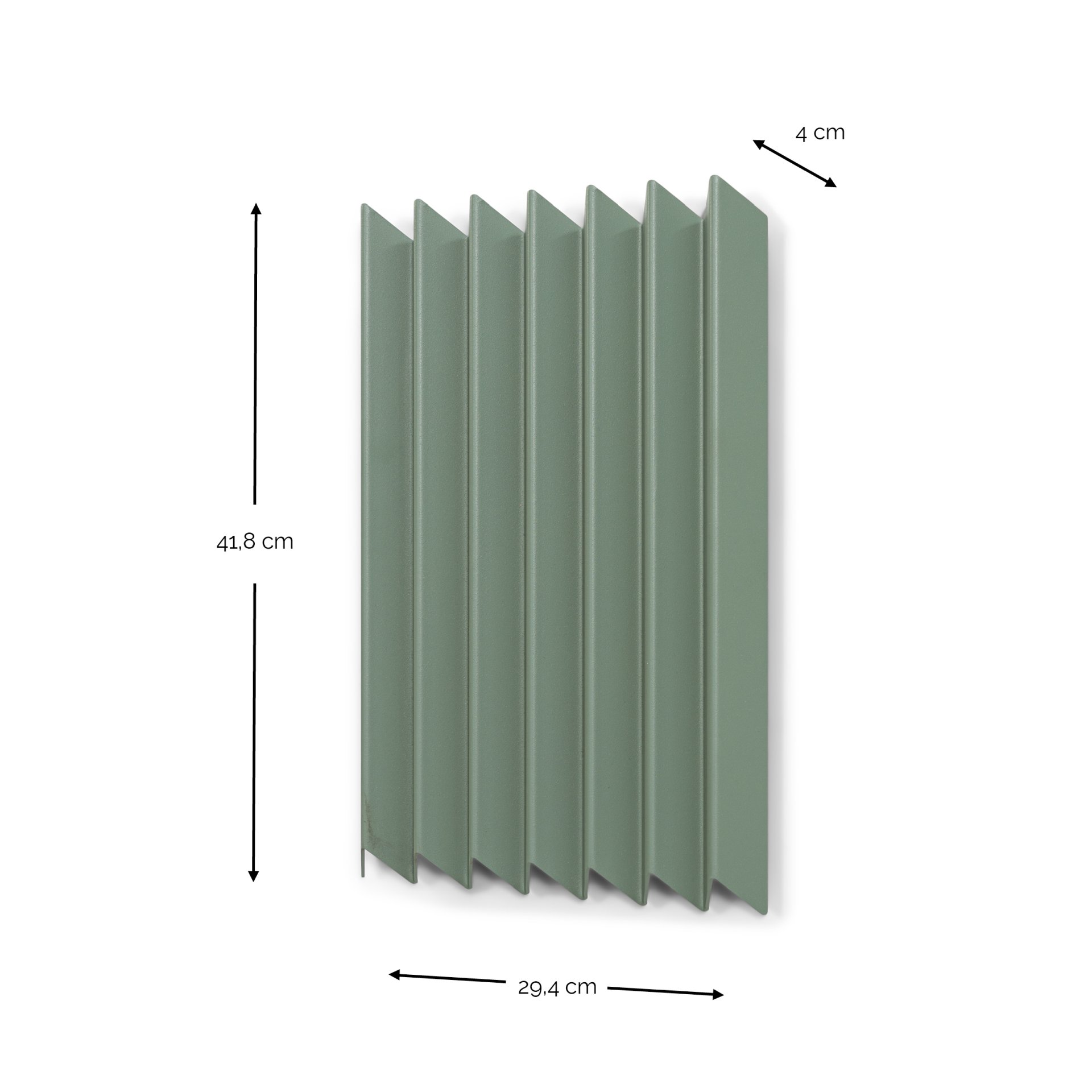Spinder Design Wandgarderobe Sensu Large Dusty Green