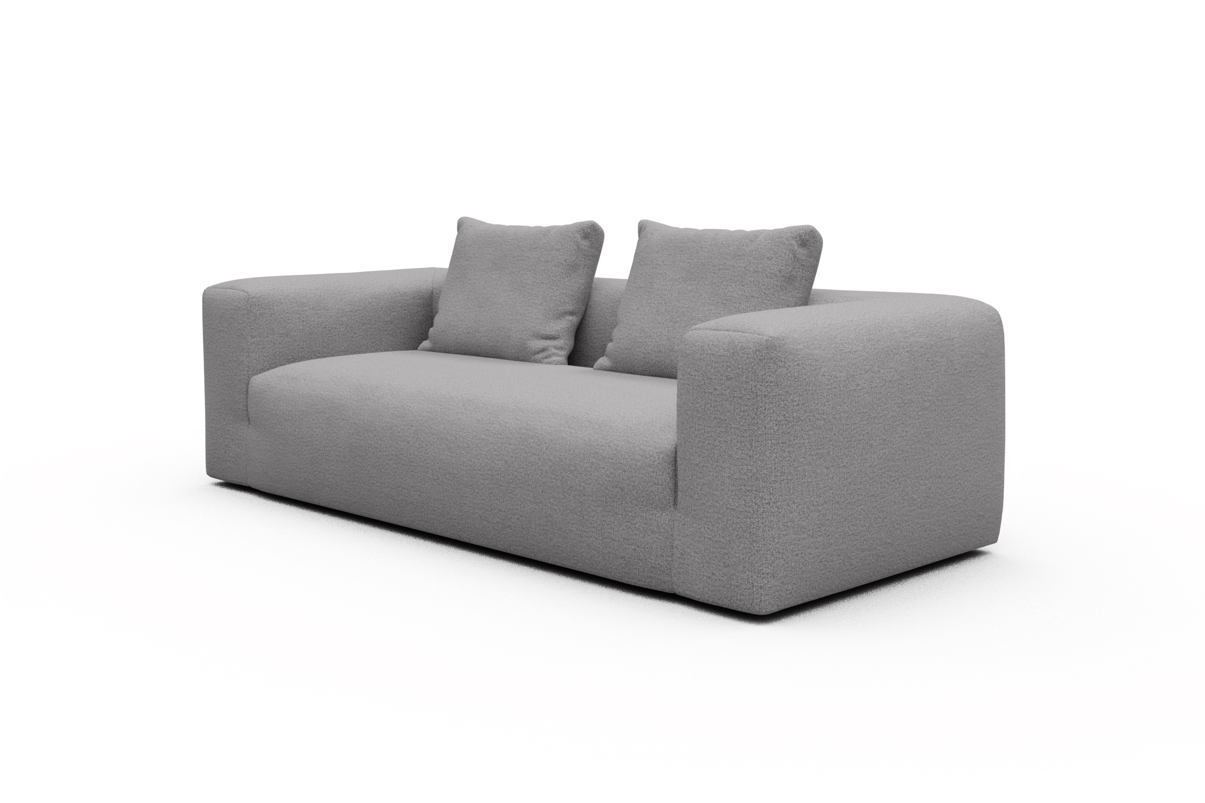 Sofa Fred 3-Sitzer Sama-Grey