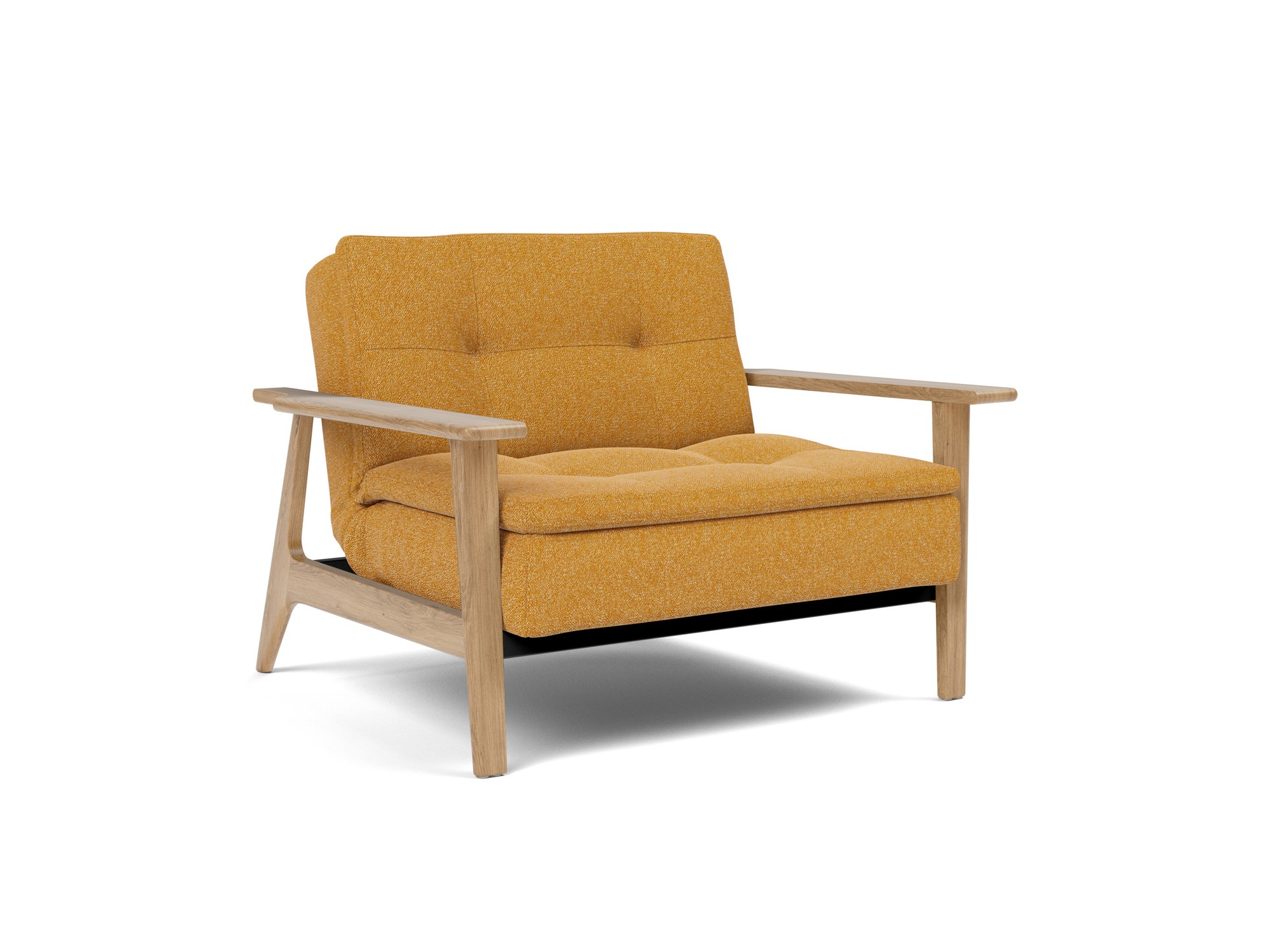 Sessel Dublexo Frej Boucle Skandi 536-Ochre