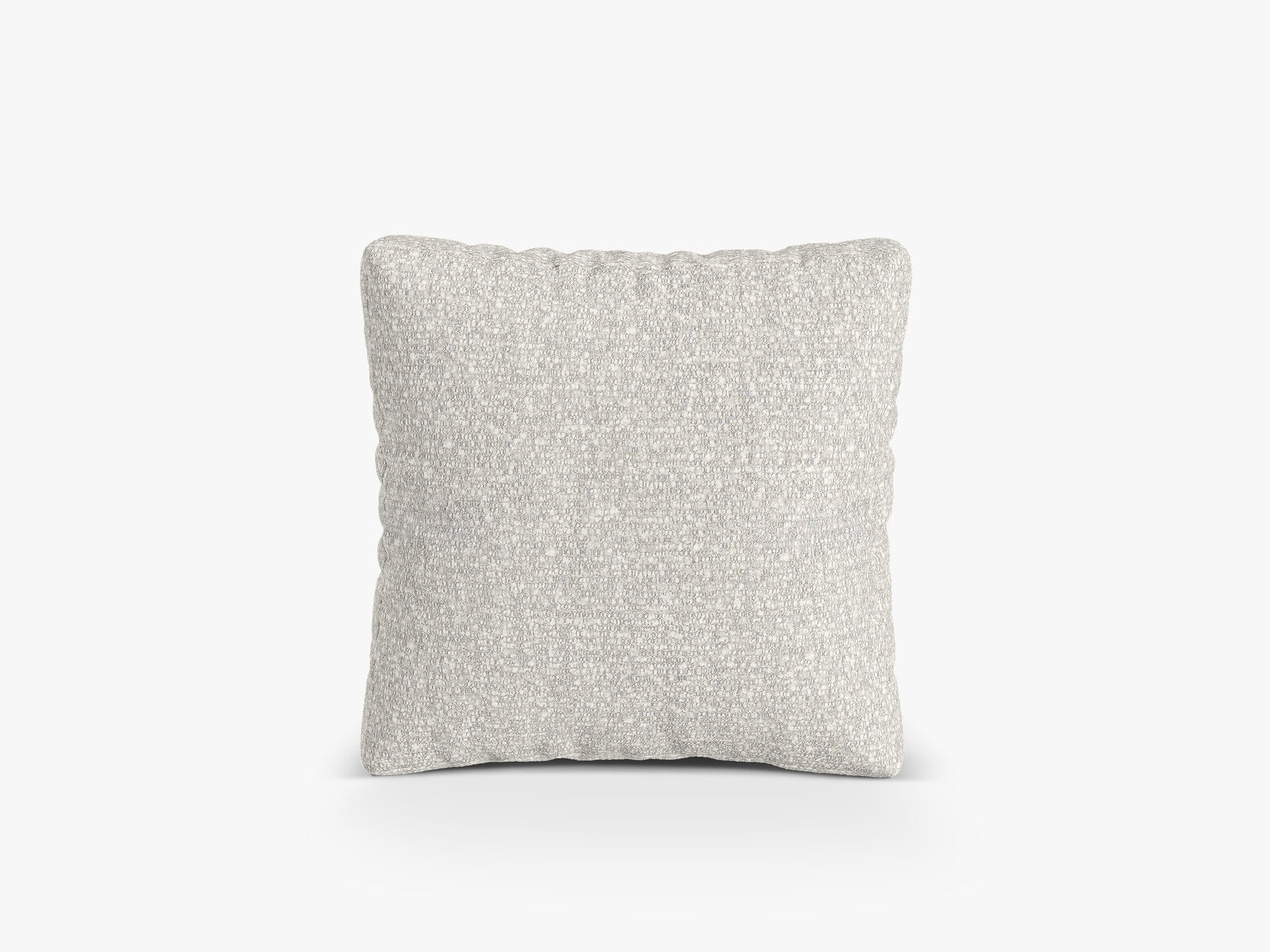 Micadoni Kissen Martina Boucle Monet Grau Beige Melange 55x55