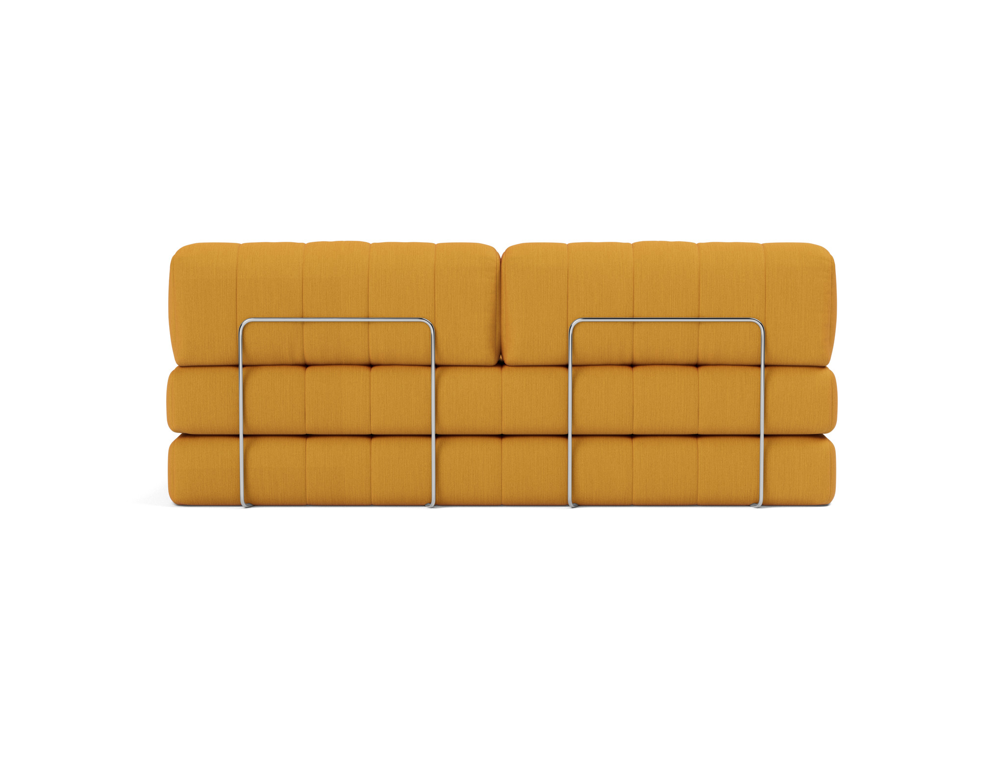 Schlafsofa CozyPad Flachgewebe Elegance 507-Burned-Curry