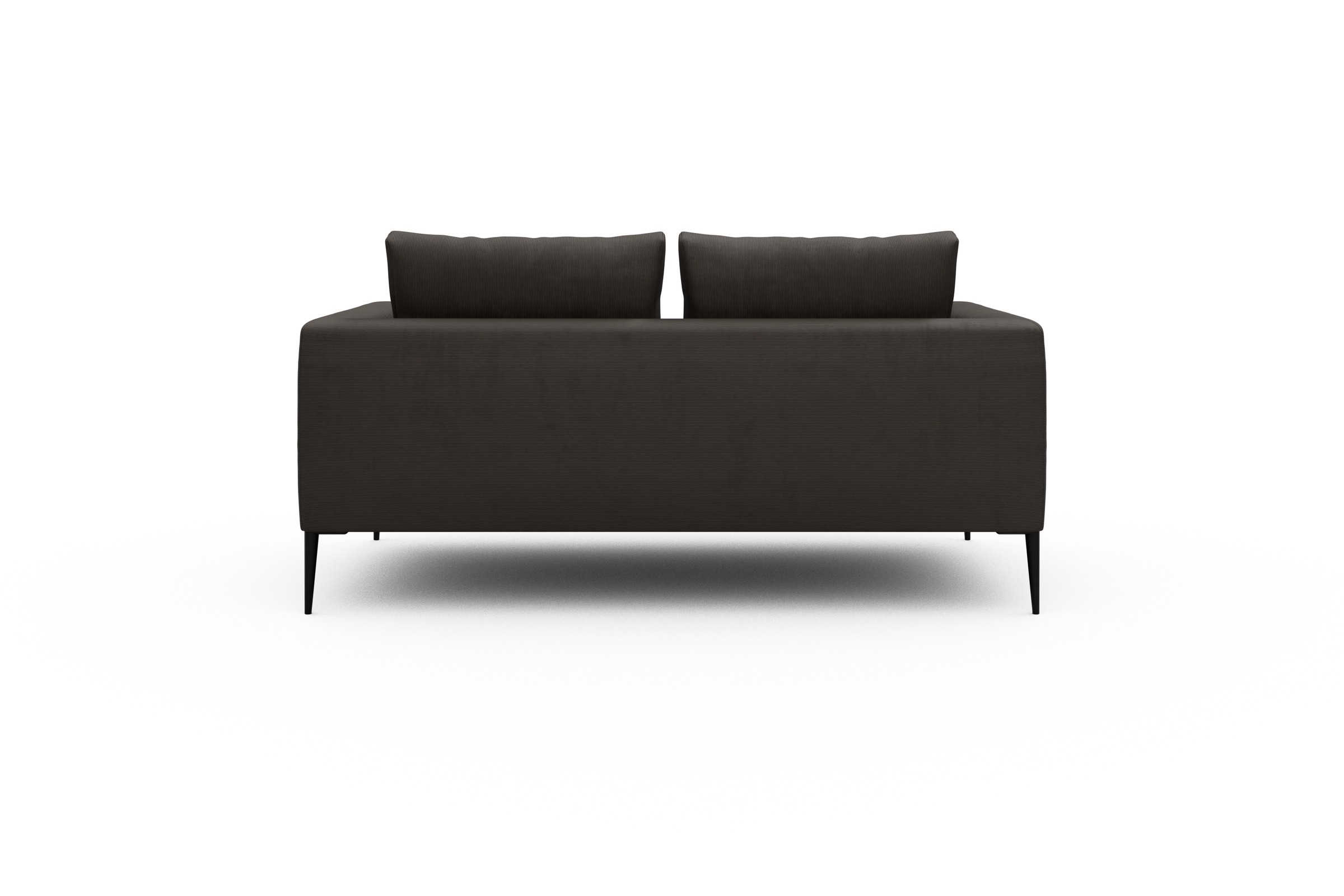 Sofa Paul 2-Sitzer Cordufine-Taupe