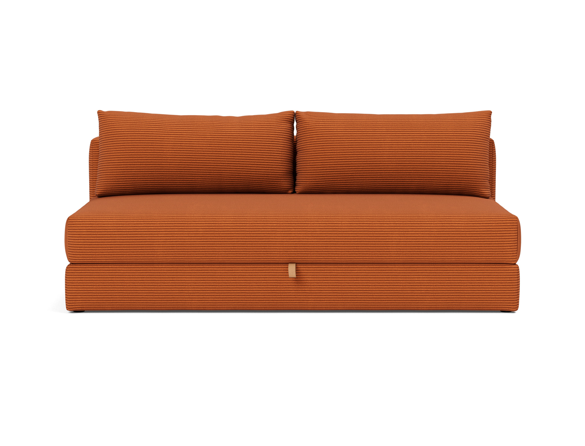 Schlafsofa Osvald Kord Corduroy 595-Burnt-Orange