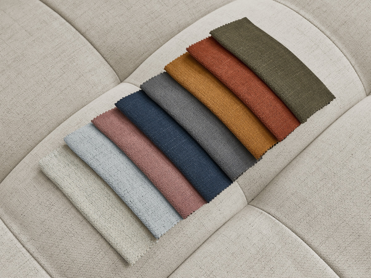 Bobochic Cloud Sofa 3-Sitzer Stoff Beige