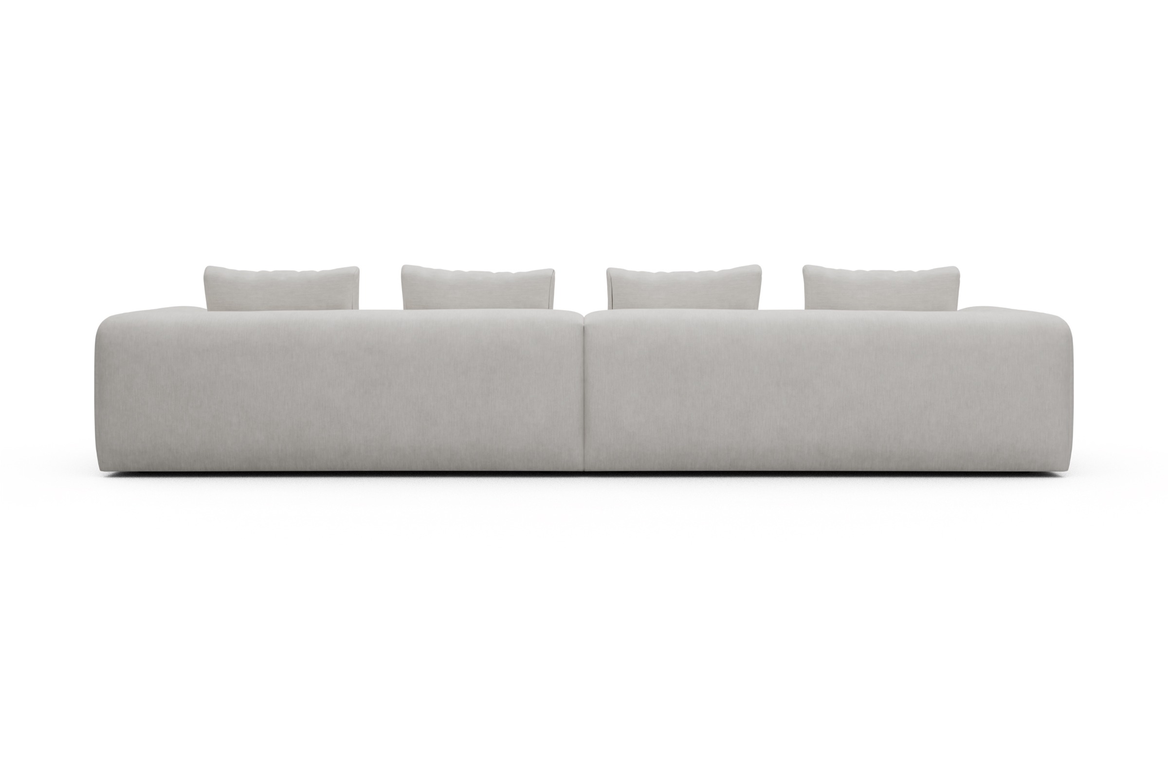 Sofa Modulares XXL Sofa Fred 5-Sitzer Vivus-Dusty-Off-White