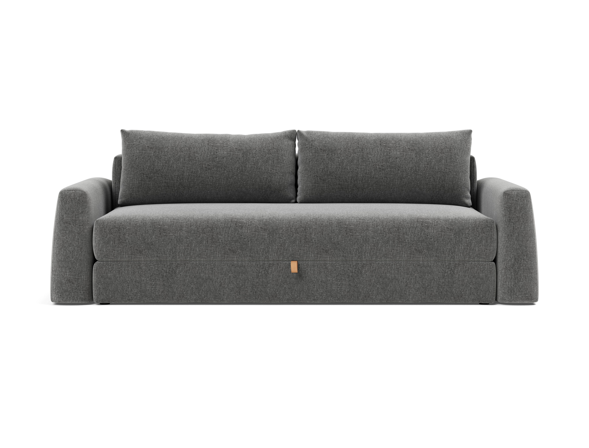 Schlafsofa Cone Strukturierter Stoff Twist 563-Charcoal