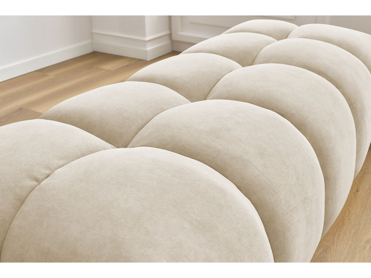 Bobochic Mont-blanc Pouf Samt Beige