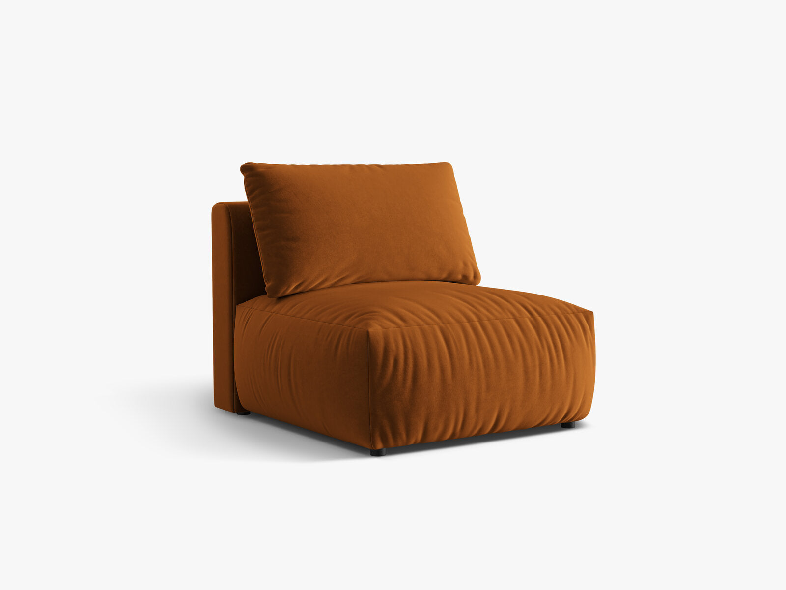 Micadoni Modul Chris 1-Sitzer Samt Terrakotta