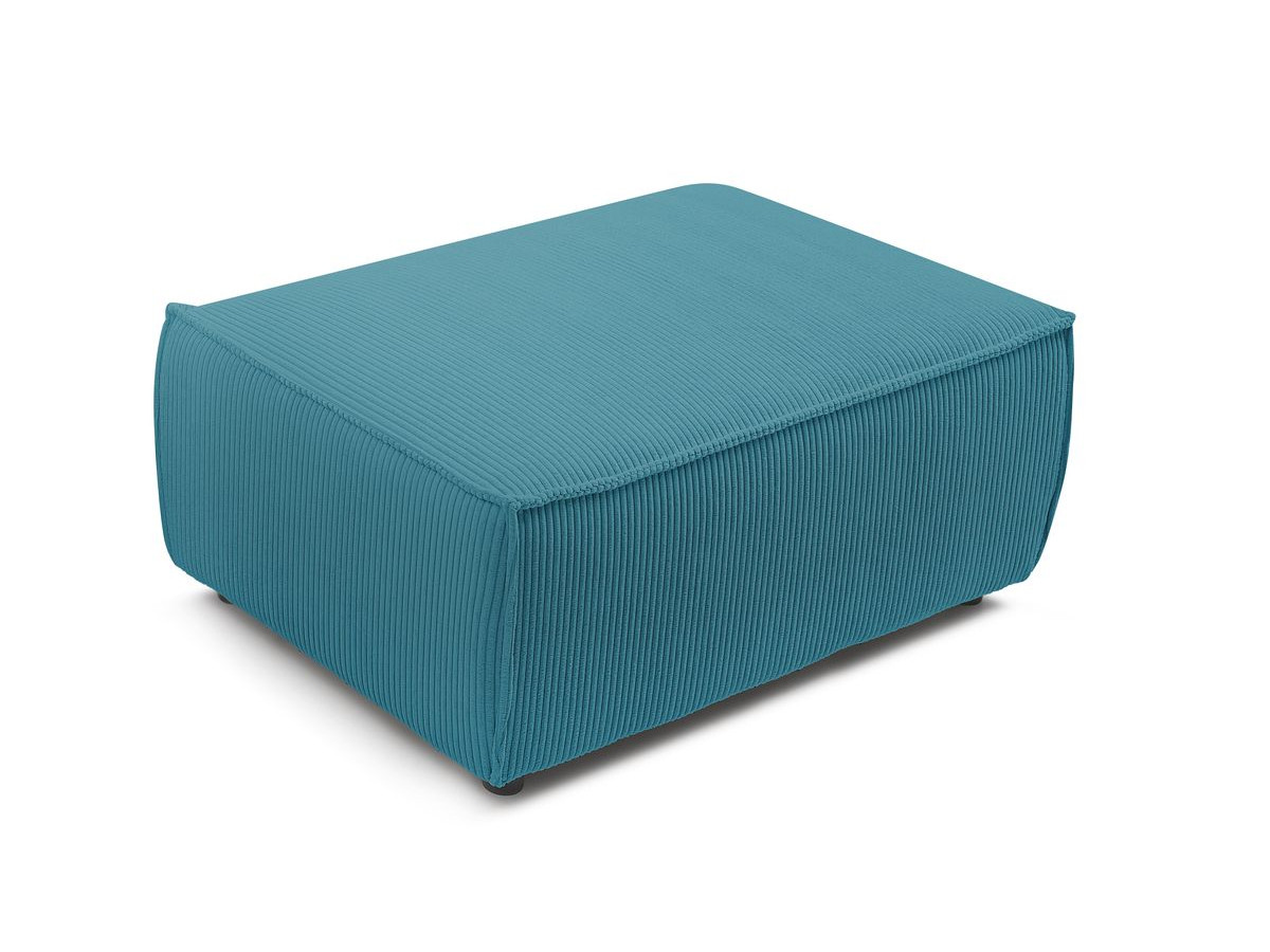 Bobochic Nihad Pouf Cordsamt Dunkelblau