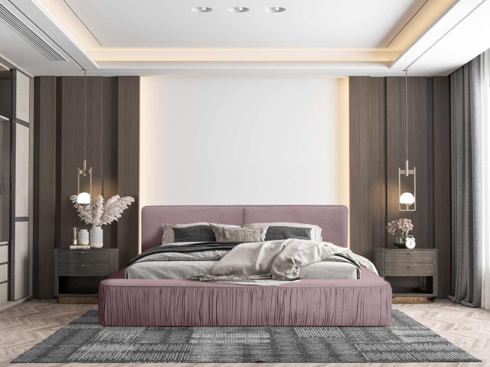 Polsterbett BEYOND Riviera 180 mit Metallrahmen Riviera 62 moebelfaktor