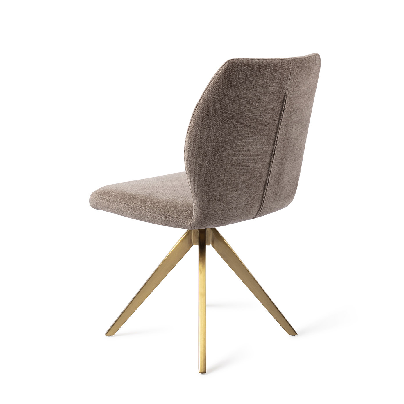 Jesper Home Esszimmerstuhl Ikata Mocha Mist Turn Gold