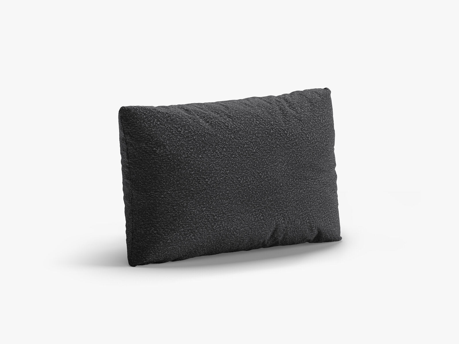 Micadoni Kissen Poppy Boucle Baloo Dunkelgrau 30x50