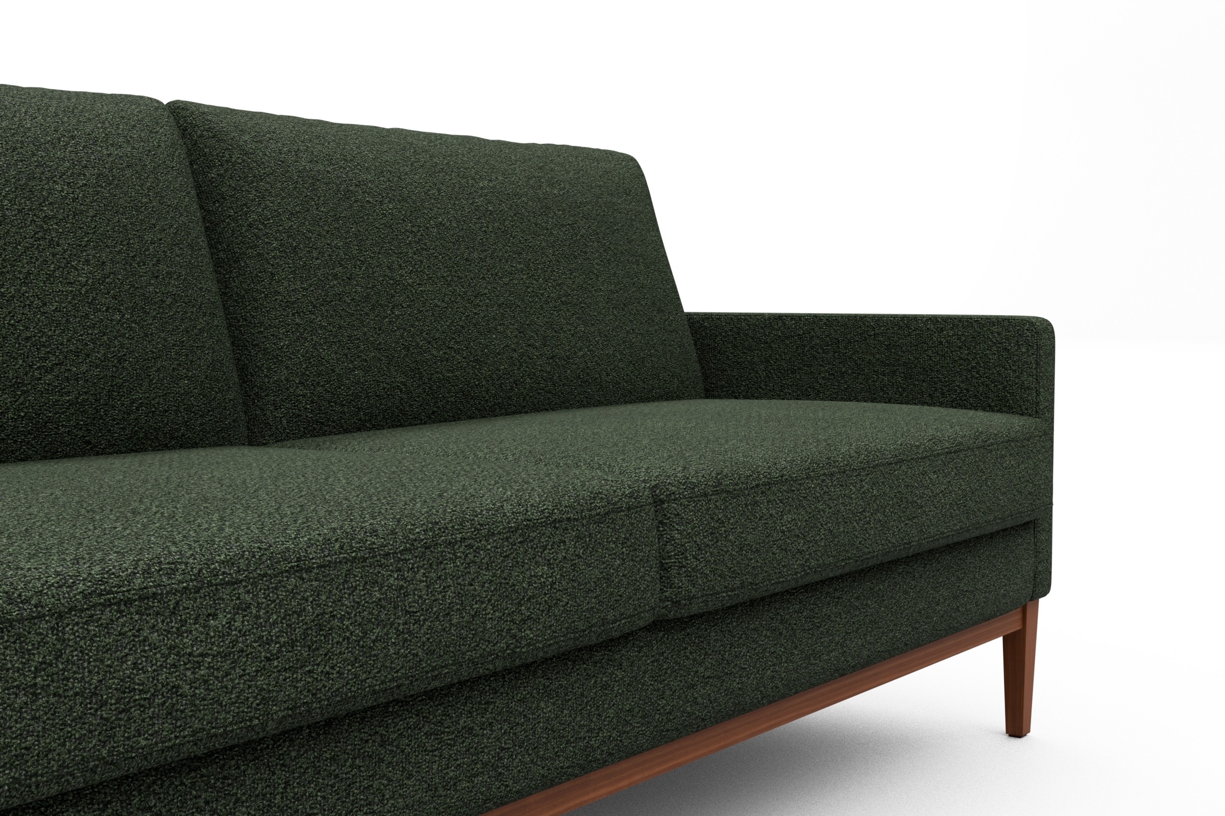 Sofa Bodo 2-Sitzer Vanora-Deep-Green