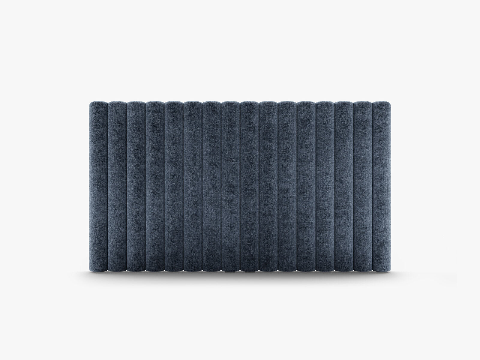 Micadoni Mistero Polster-Kopfteil Chenille Perfect Harmony Dunkelblau 160x95