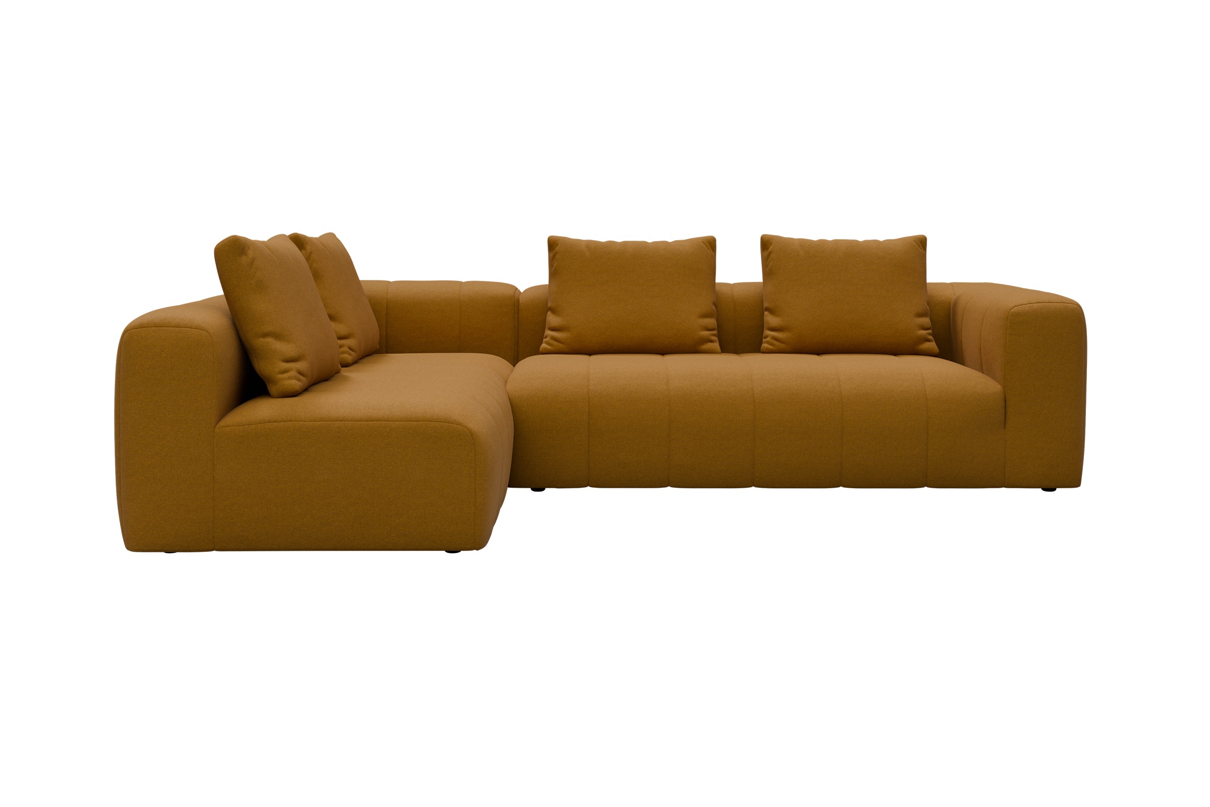 Hugo 2x 2,5-Sitzer Armlehne rechts Satya-Ocre moebelfaktor
