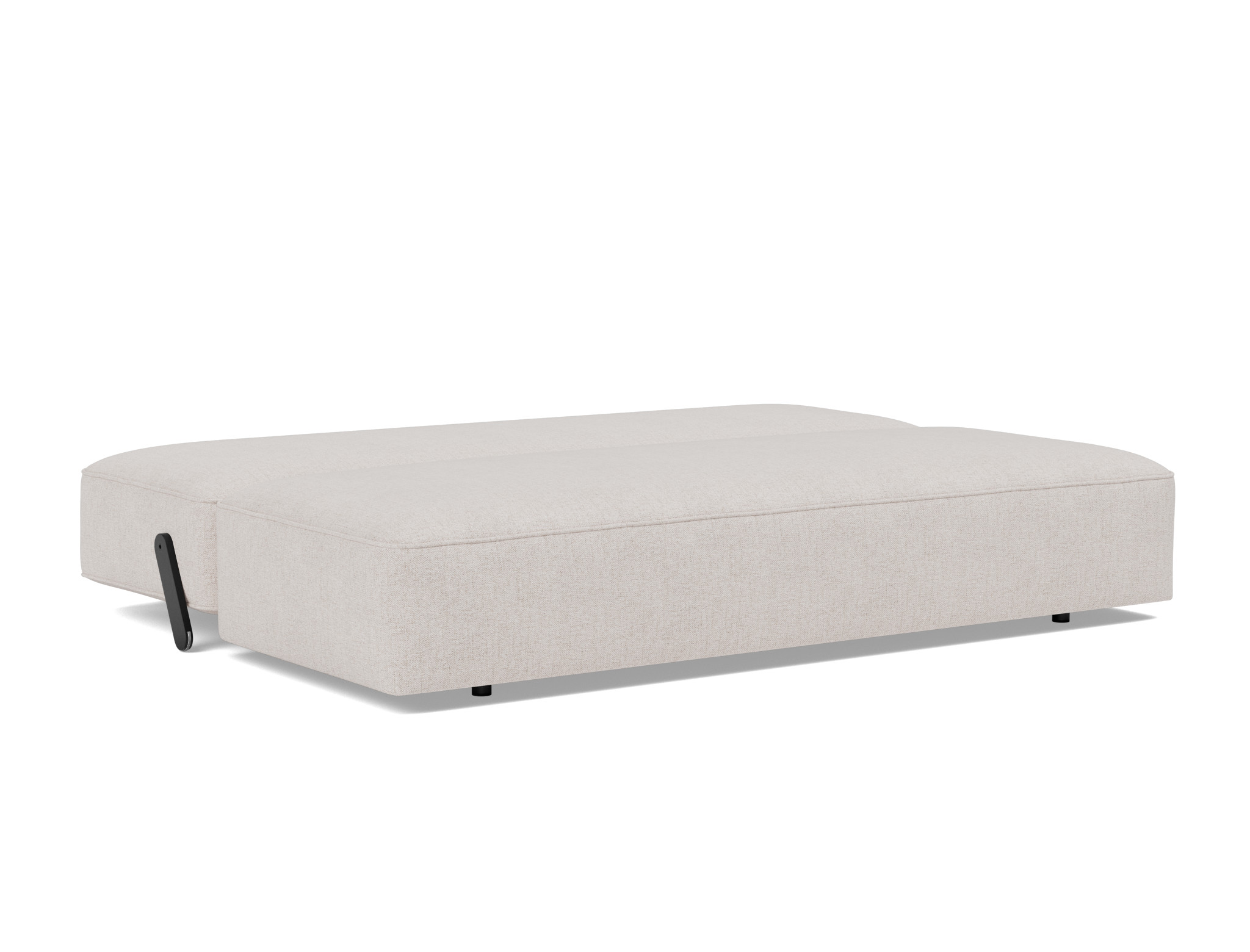 Schlafsofa Yonata Strukturierter Stoff Weda 300-Weda-Sand