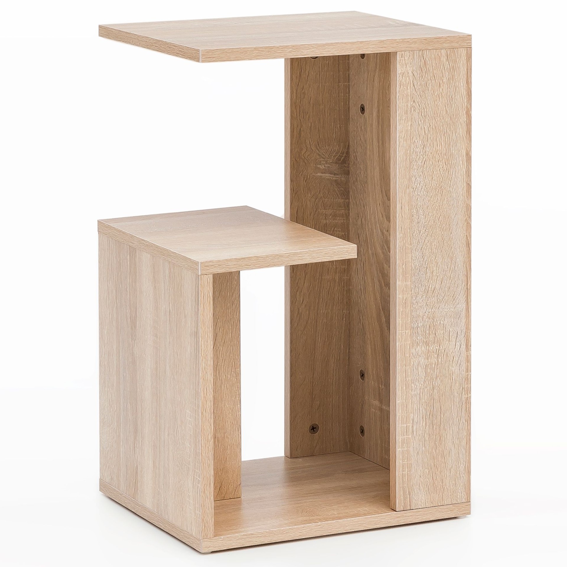 Beistelltisch Vikebygd Braun Sonoma 35 × 30 × 61 cm