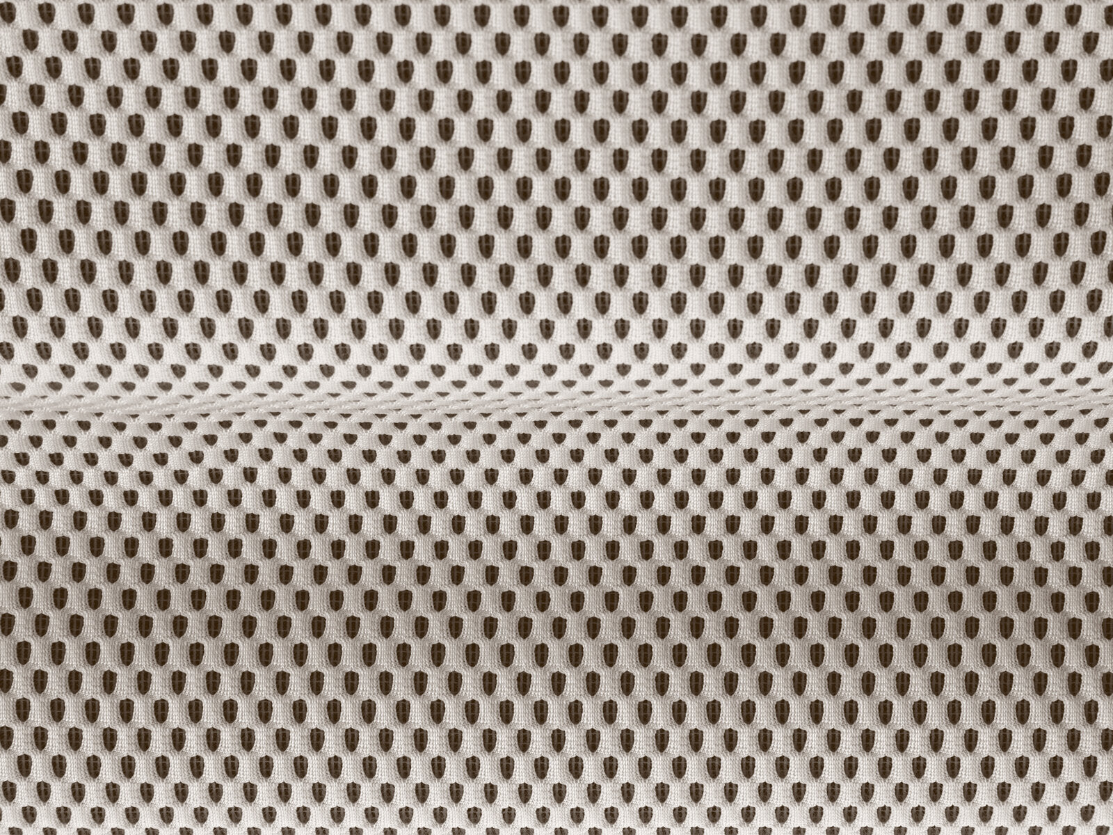Micadoni Armloses Modul Bellis 3D-Stoff Sonic Helles Beige