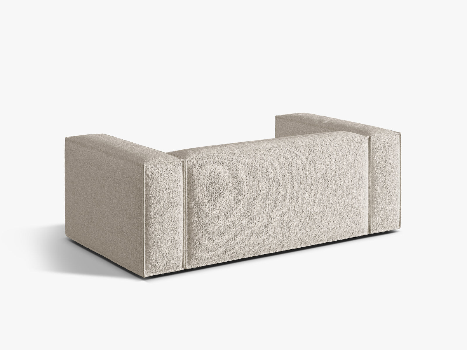 Micadoni Sofa Nuria 2-Sitzer Boucle Beige