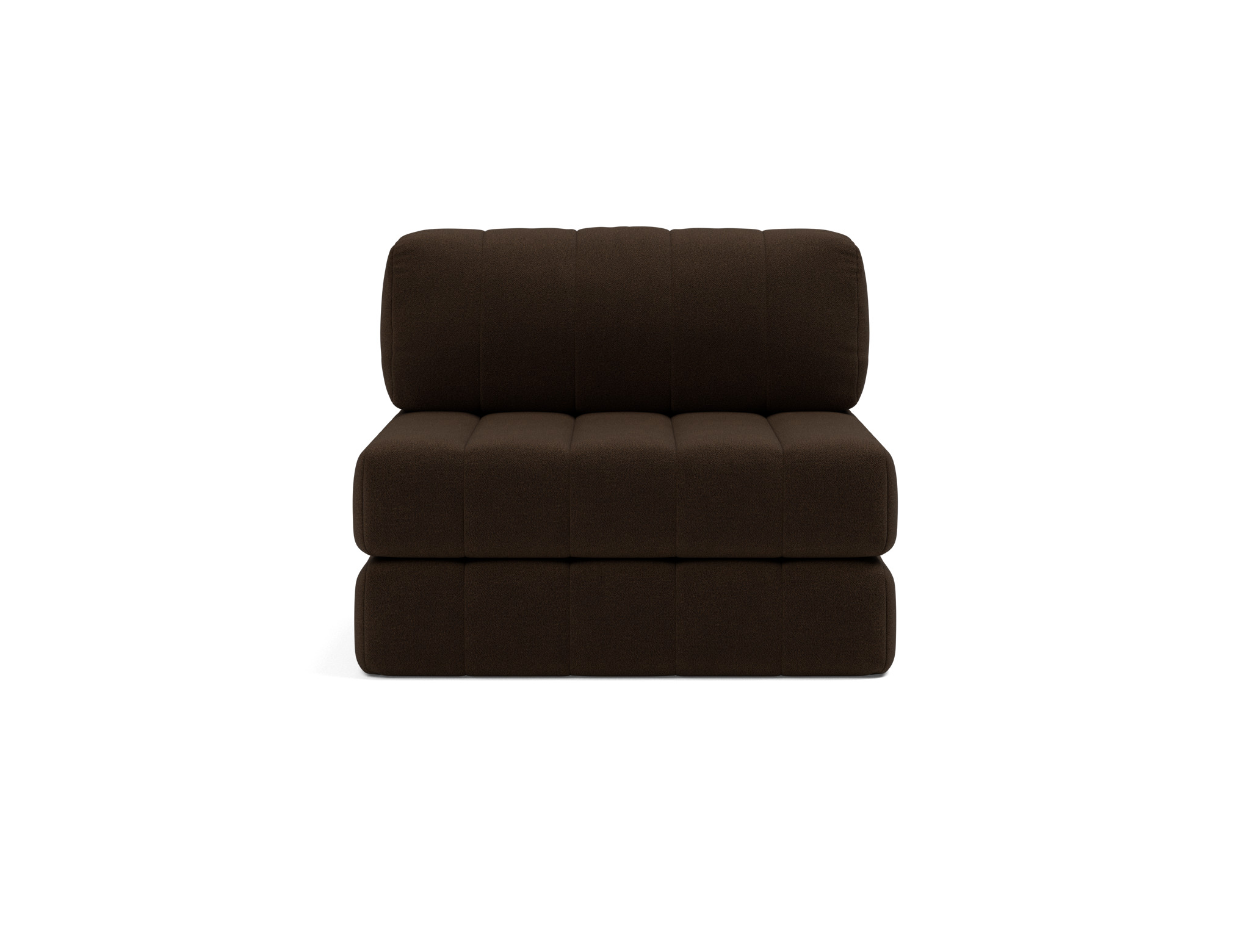 Schlafsessel CozyPad Strukturierter Stoff Taura 358-Chocco