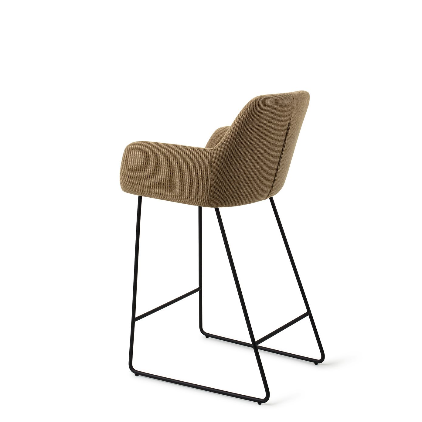 Jesper Home Barhocker Hiroo Willow Slide Schwarz Barhöhe (75cm)