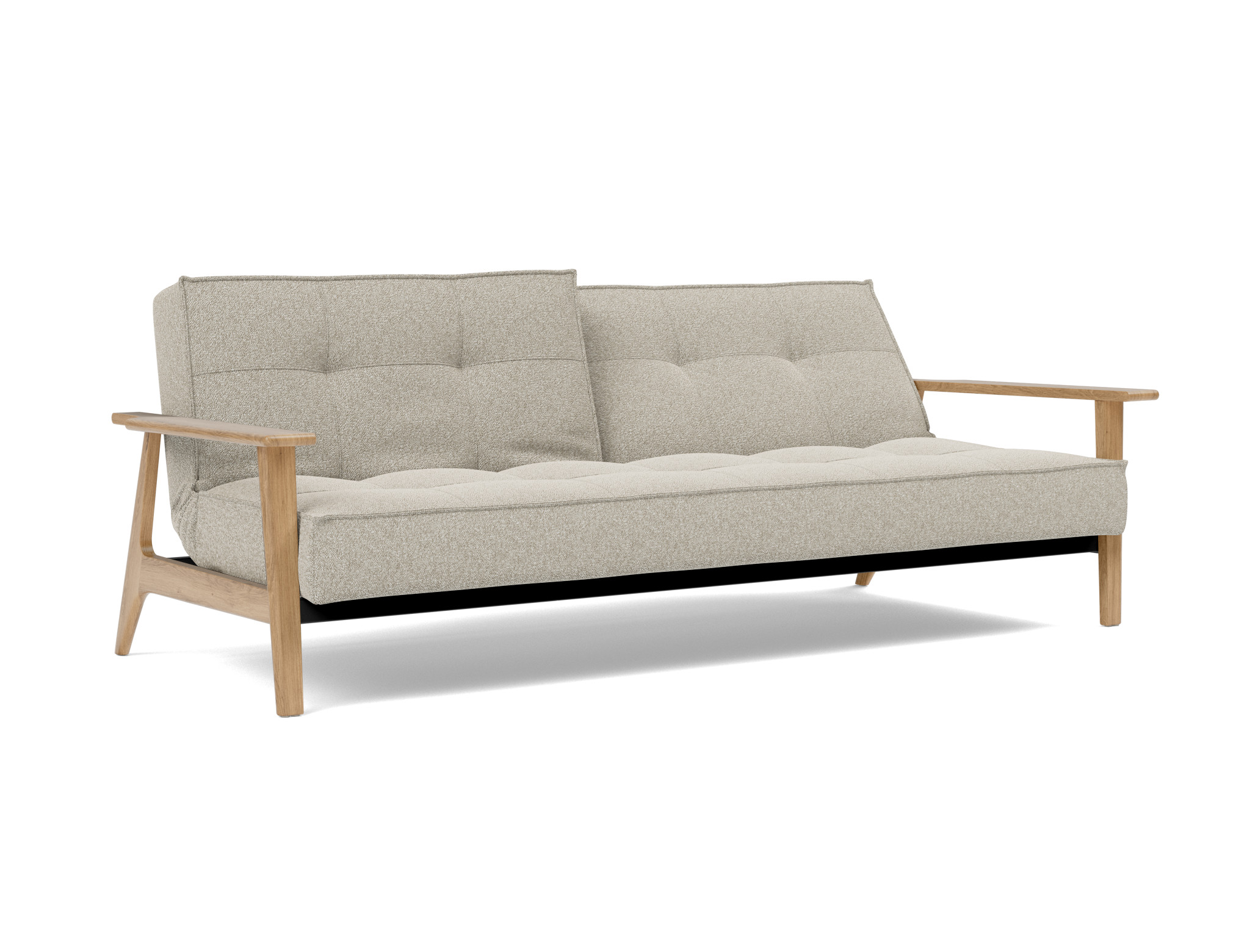 Schlafsofa Splitback Frej Boucle Skandi 539-Beige