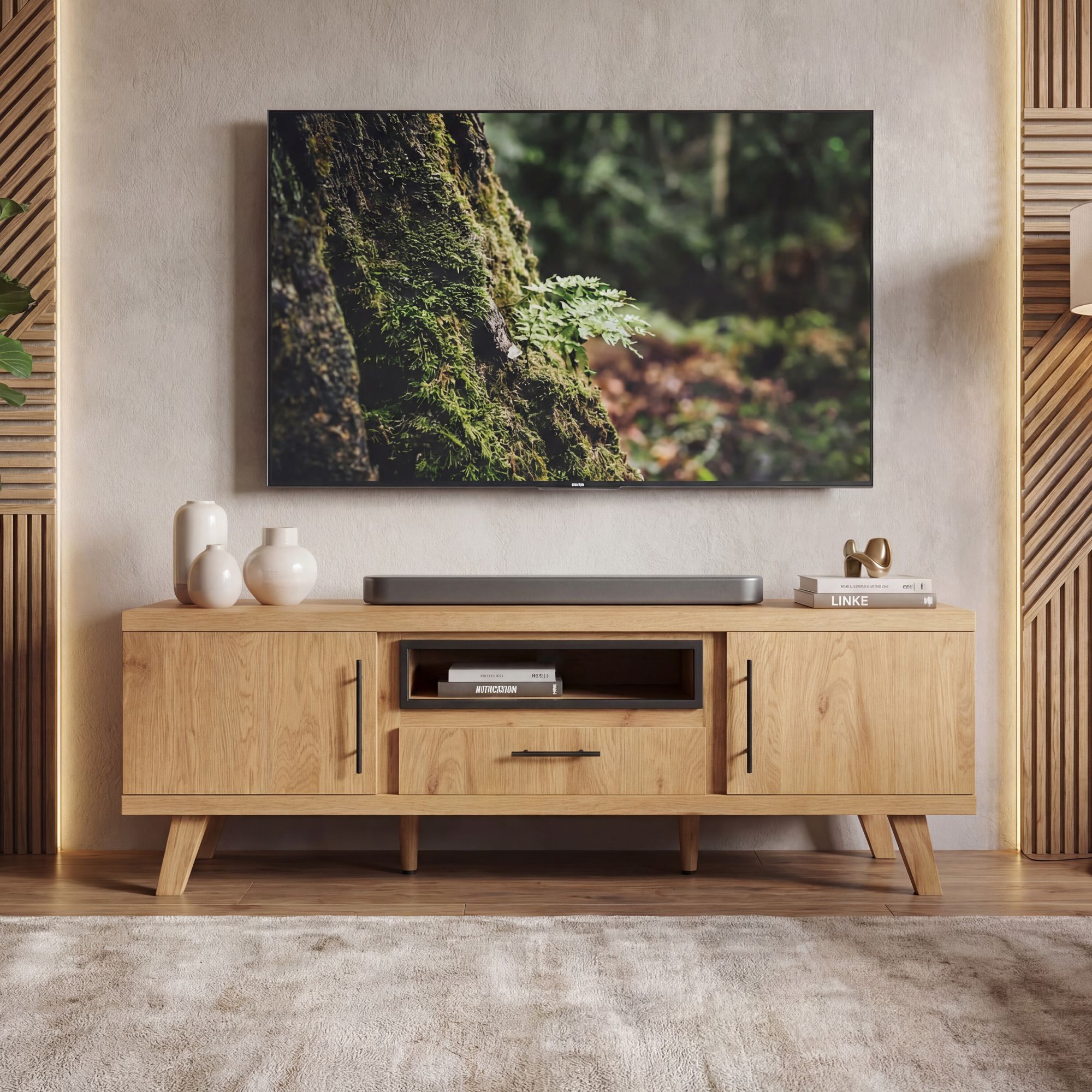 TV-Board Storslett Braun 150 × 40 × 52 cm