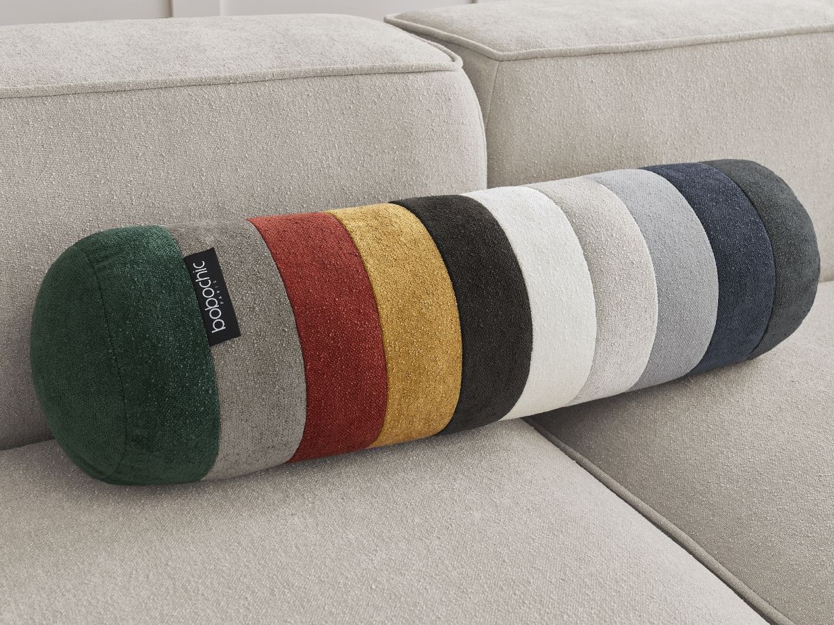 Bobochic Zephyr Sofa 2-Sitzer Strukturstoff Beige