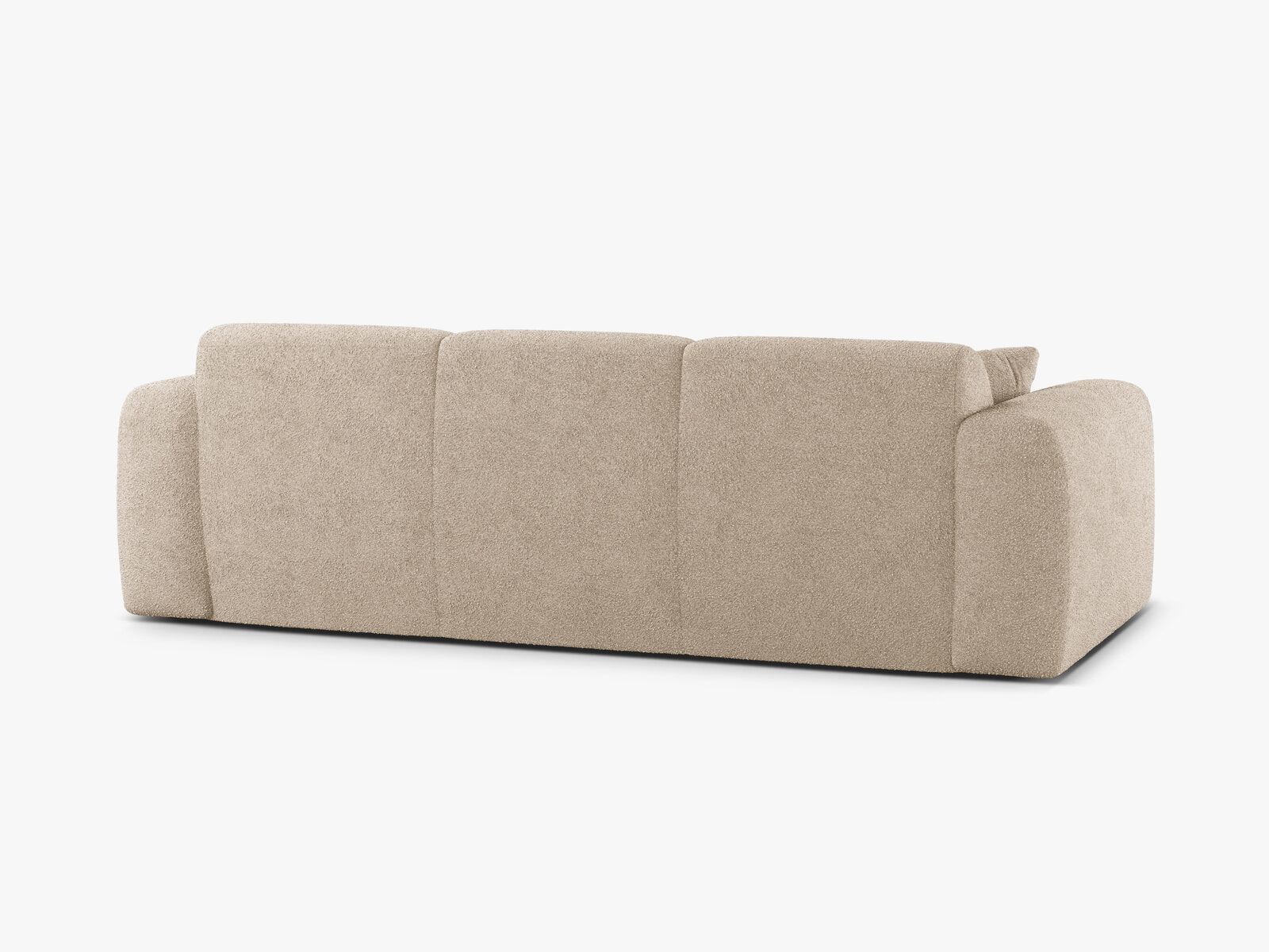 Micadoni Sofa Molino 3-Sitzer Boucle Baloo Beige